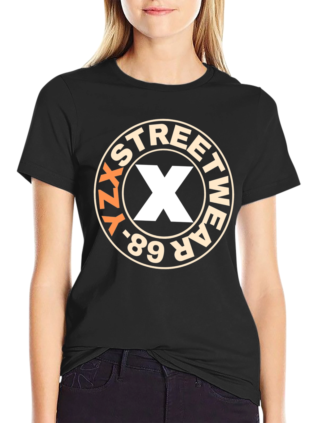 Black ZX Streetwear 68-89 Graphic Tee view 2