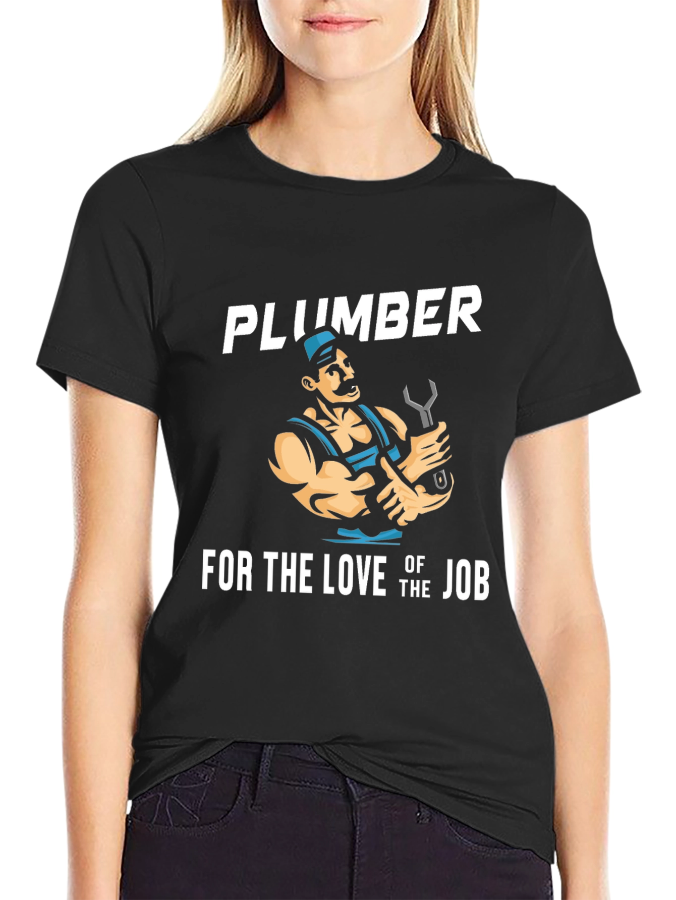 Plumber T-Shirt - "For the Love of The Job" - 2