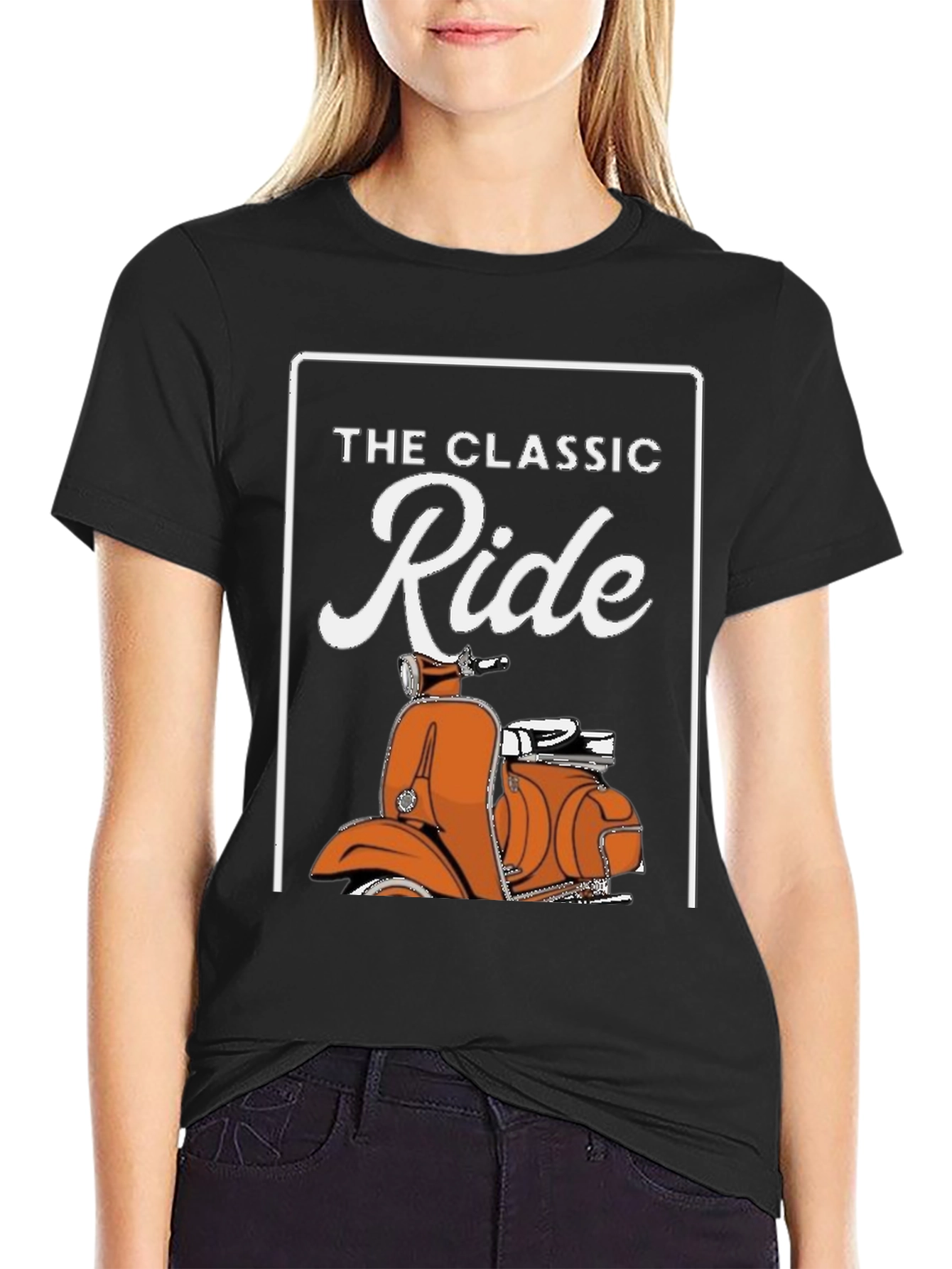 Black The Classic Ride Graphic Tee view 2