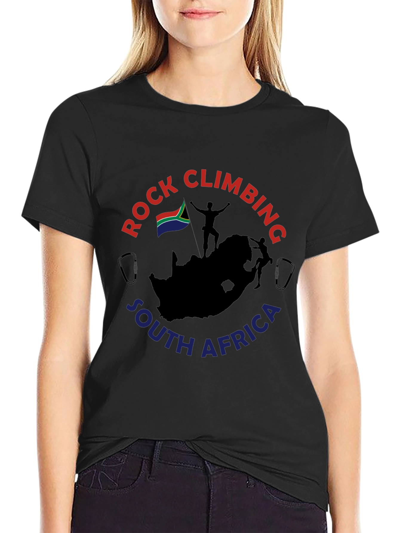 Black Rock Climbing South Africa T-Shirt view 2