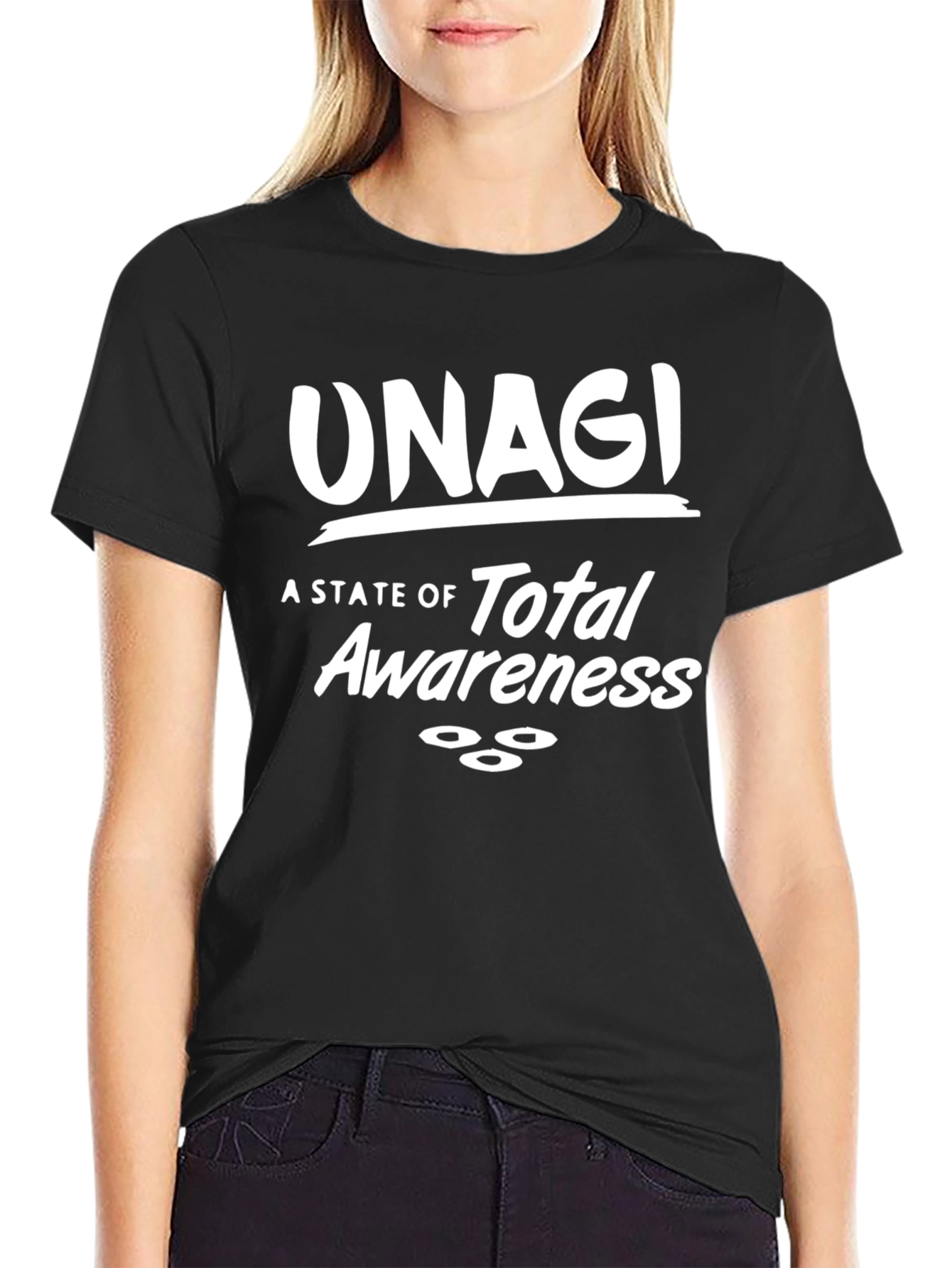 Black Unagi T-Shirt: Total Awareness Tee view 2