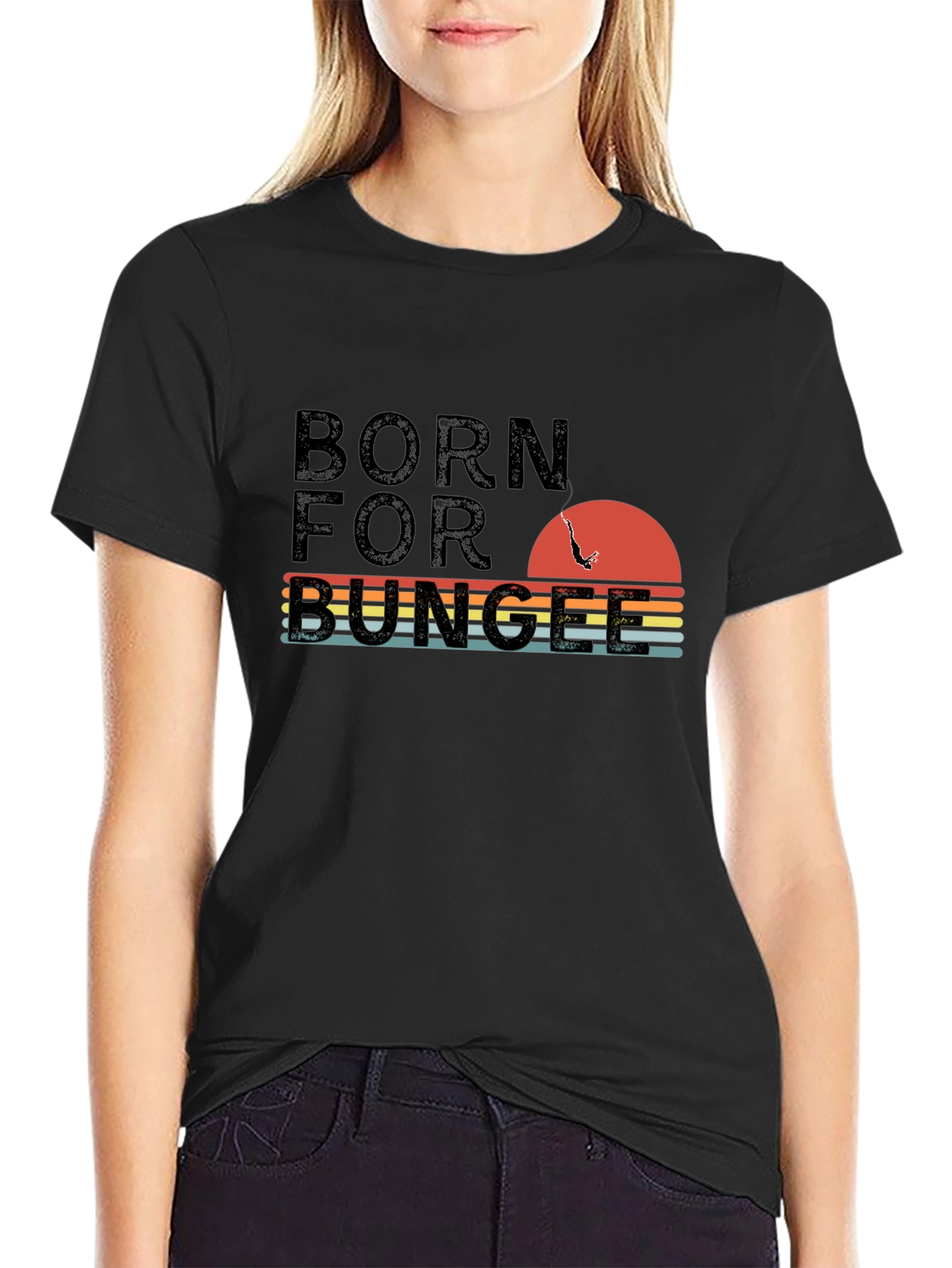 Born for Bungee Retro Graphic Tee - 2