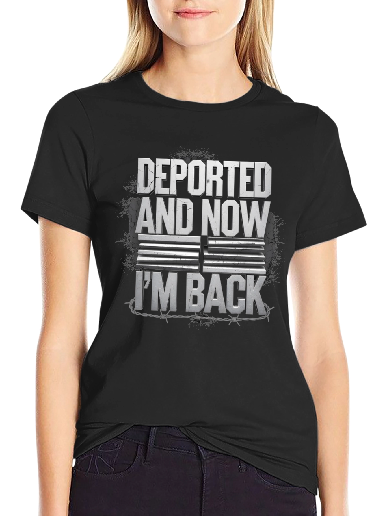 Deported & Now I'm Back Graphic T-Shirt - 2