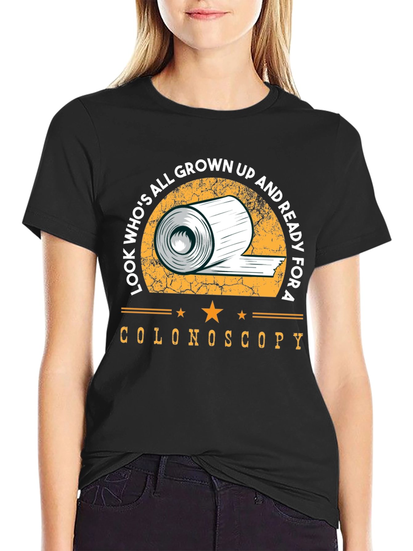 Black Colonoscopy Ready T-Shirt Funny Adulting Gag Gift view 2