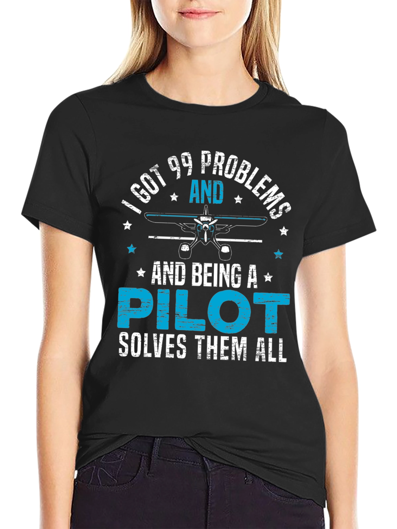 Pilot Problems Funny T-Shirt | Aviation Tee - 2