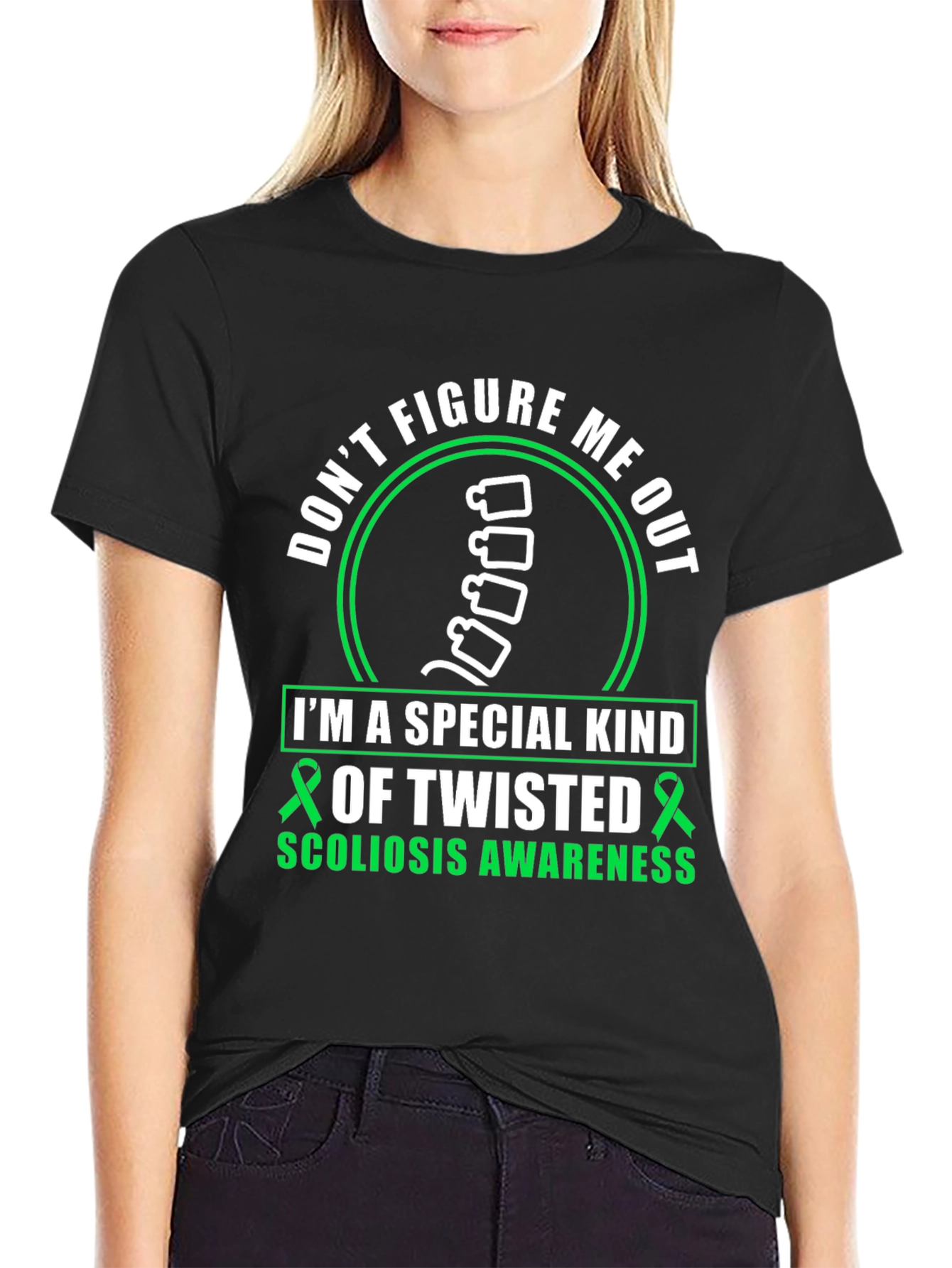 Twisted Scoliosis Awareness T-Shirt - 2