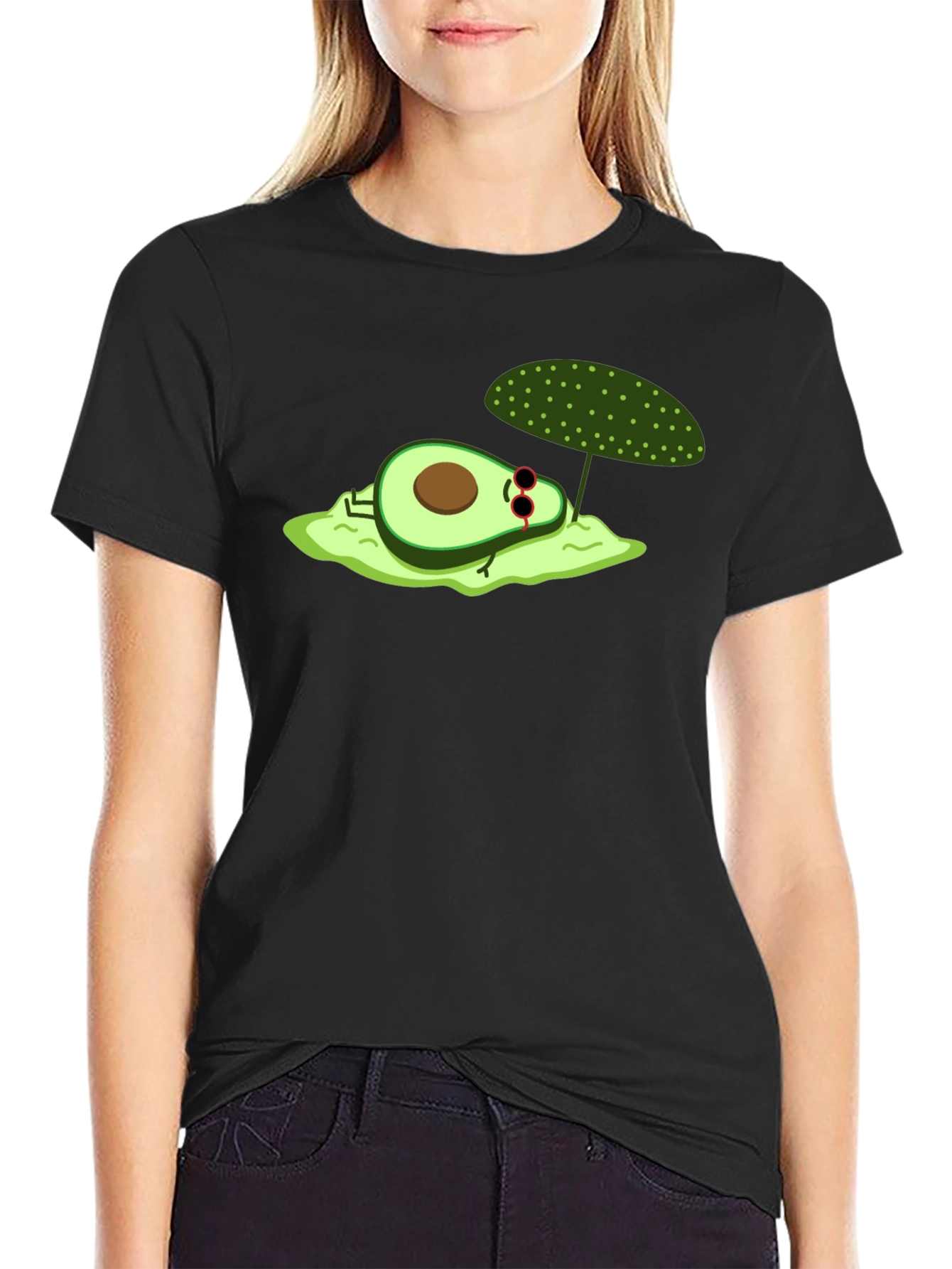 Relaxing Avocado T-Shirt - Chill Summer Vibes - 2