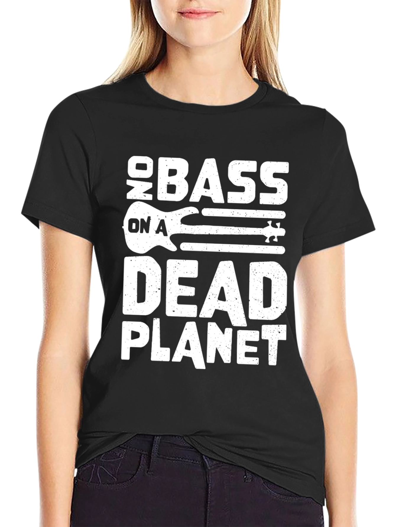 Black Bass on a Dead Planet Graphic Tee view 2