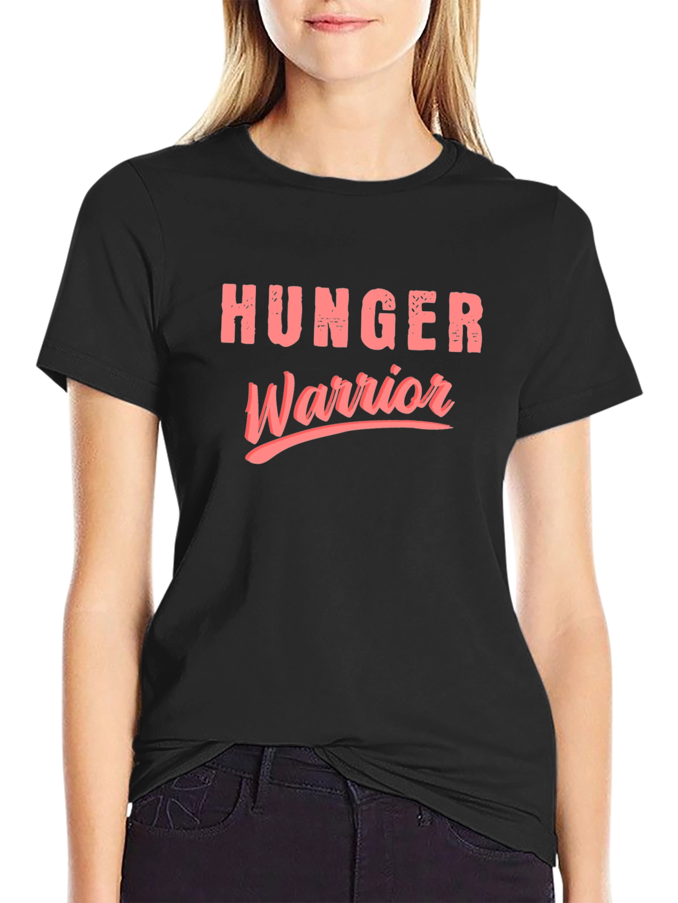 Hunger Warrior Graphic T-Shirt - Black - 2