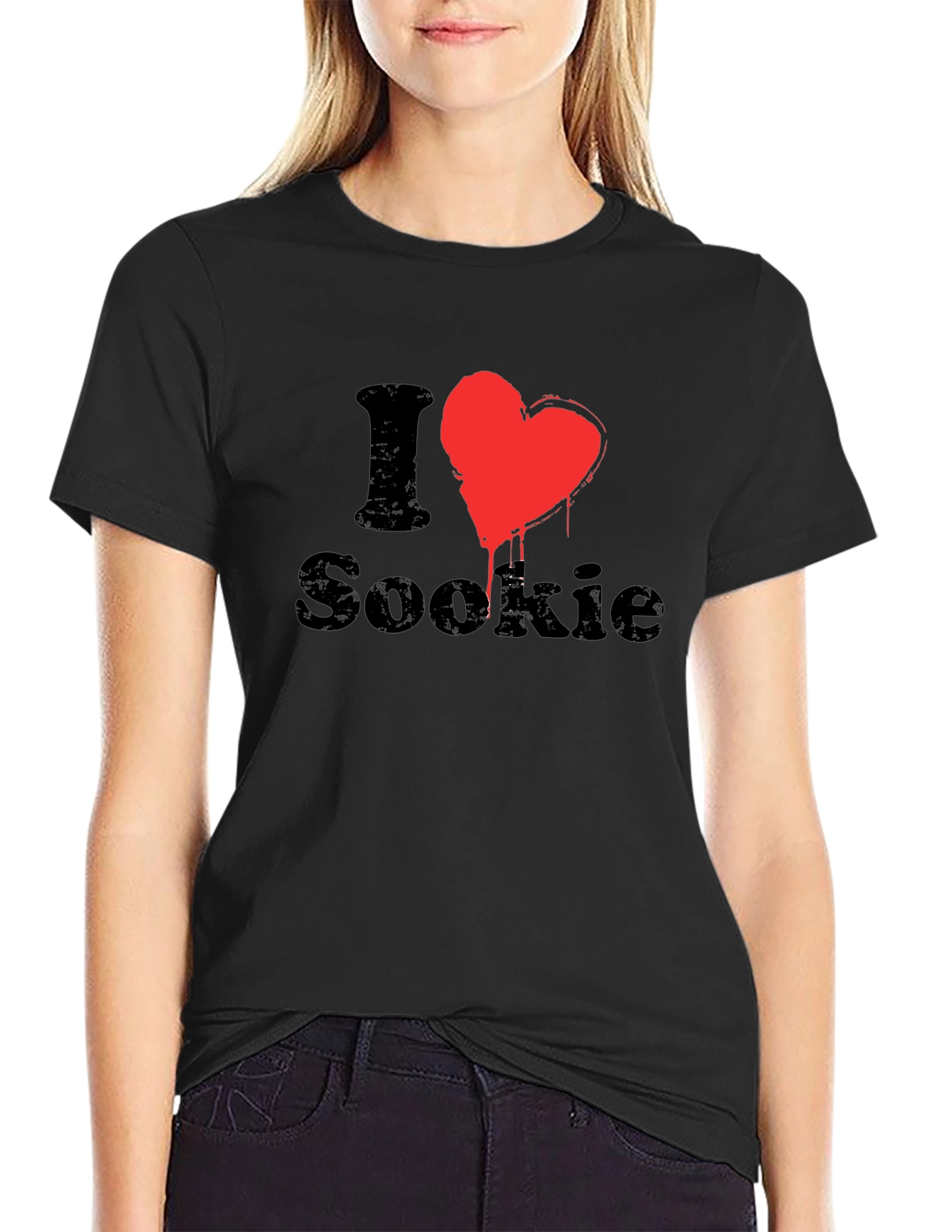 Black I Heart Sookie Black Graphic Tee view 2