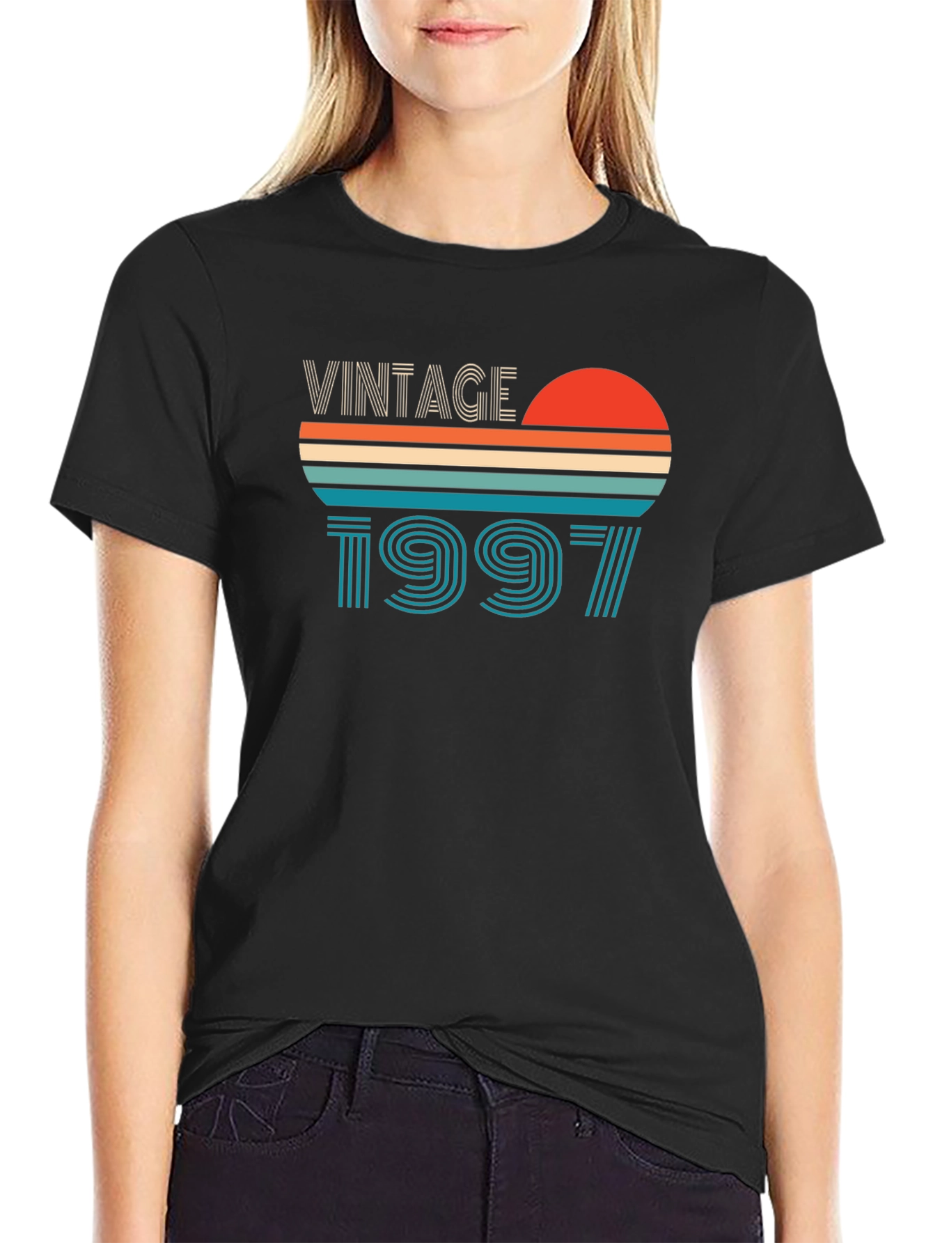 Black Vintage 1997 Graphic T-Shirt view 2