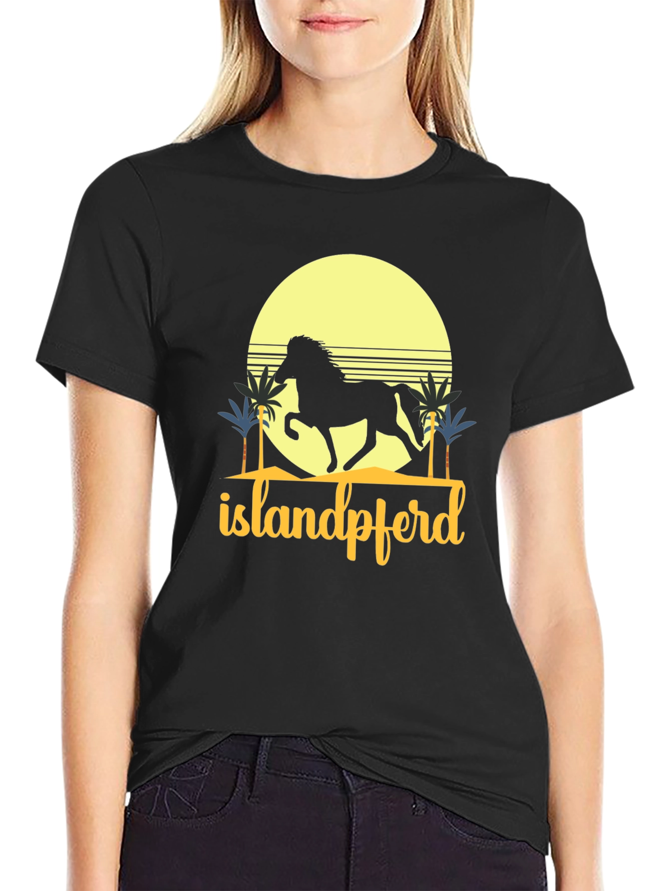 Islandpferd T-Shirt - Horse Graphic Tee - 2
