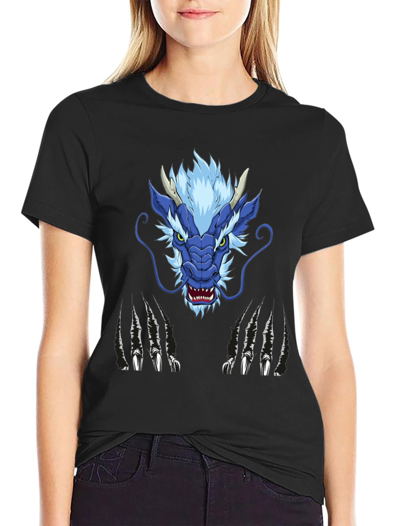 Black Dragon Graphic Tee - Unleash Your Inner Beast! view 2
