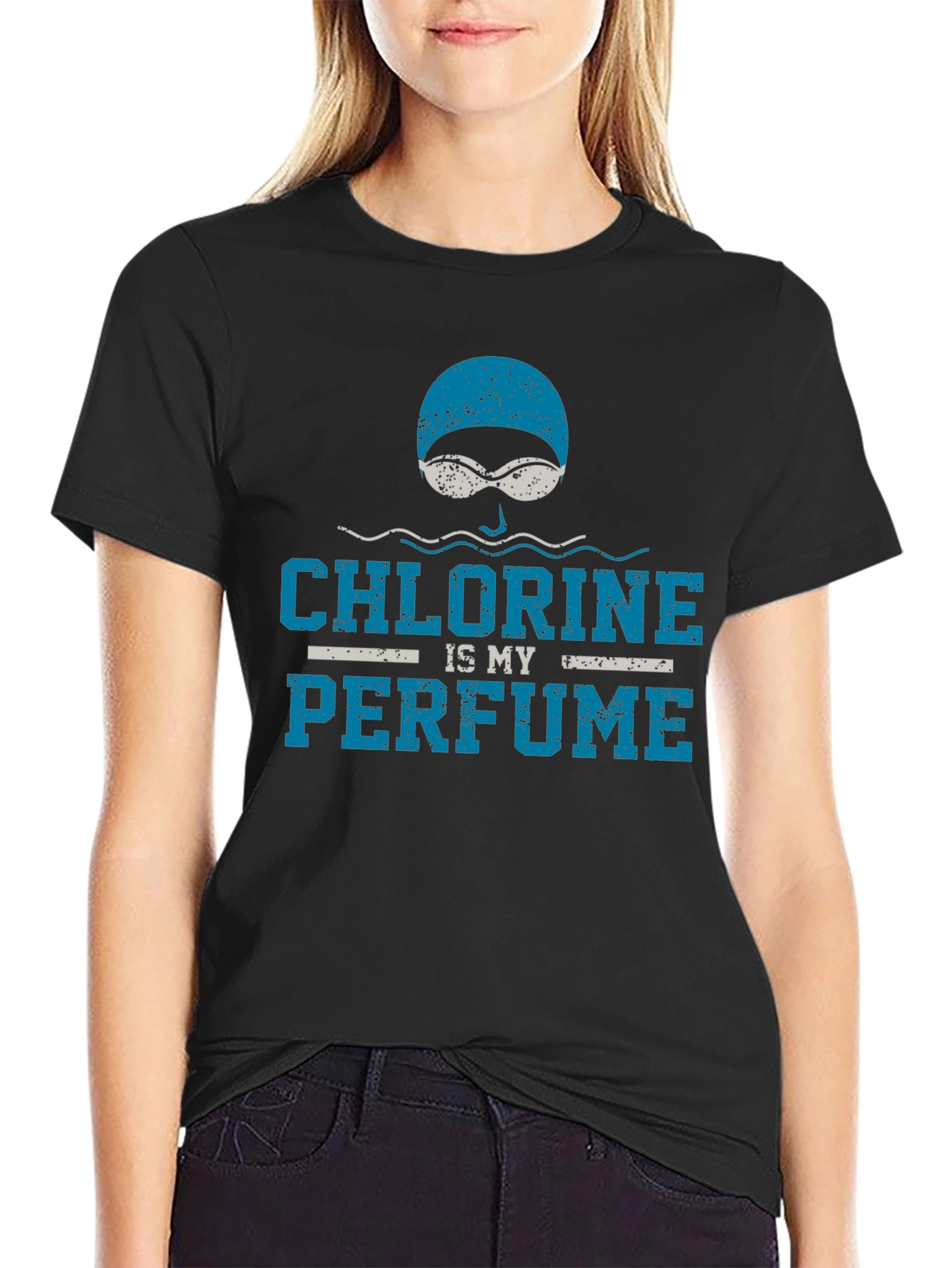 Chlorine Is My Perfume Swimmer T-Shirt - 2
