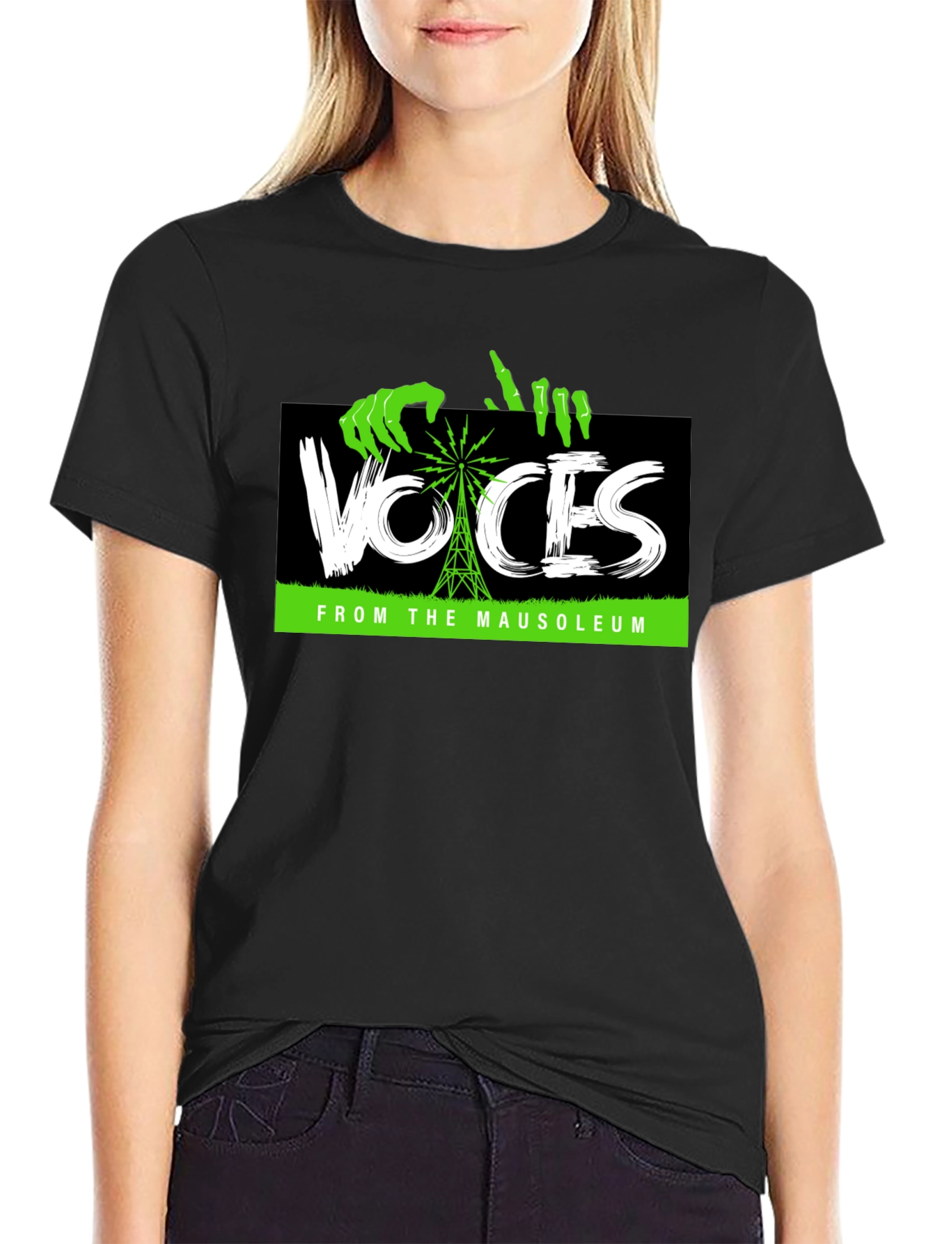 Black Voices from the Mausoleum Graphic Tee view 2