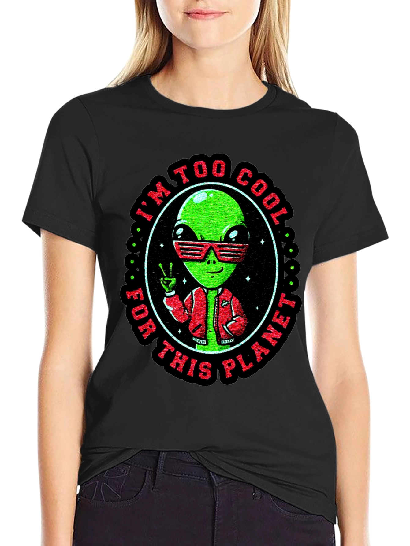 I'm Too Cool Alien T-Shirt - 2
