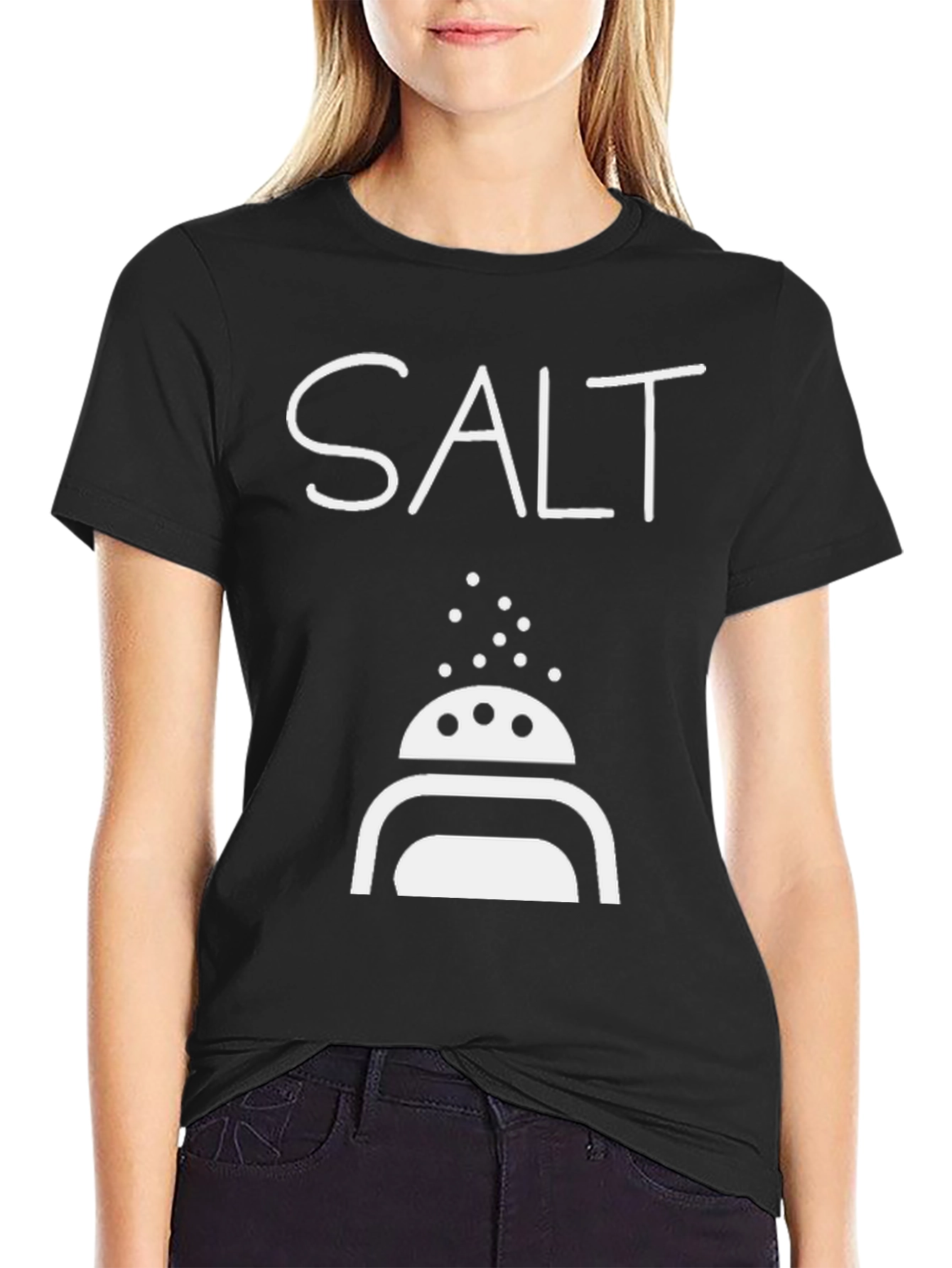 Salty Humor T-Shirt - Salt Shaker Graphic Tee - 2