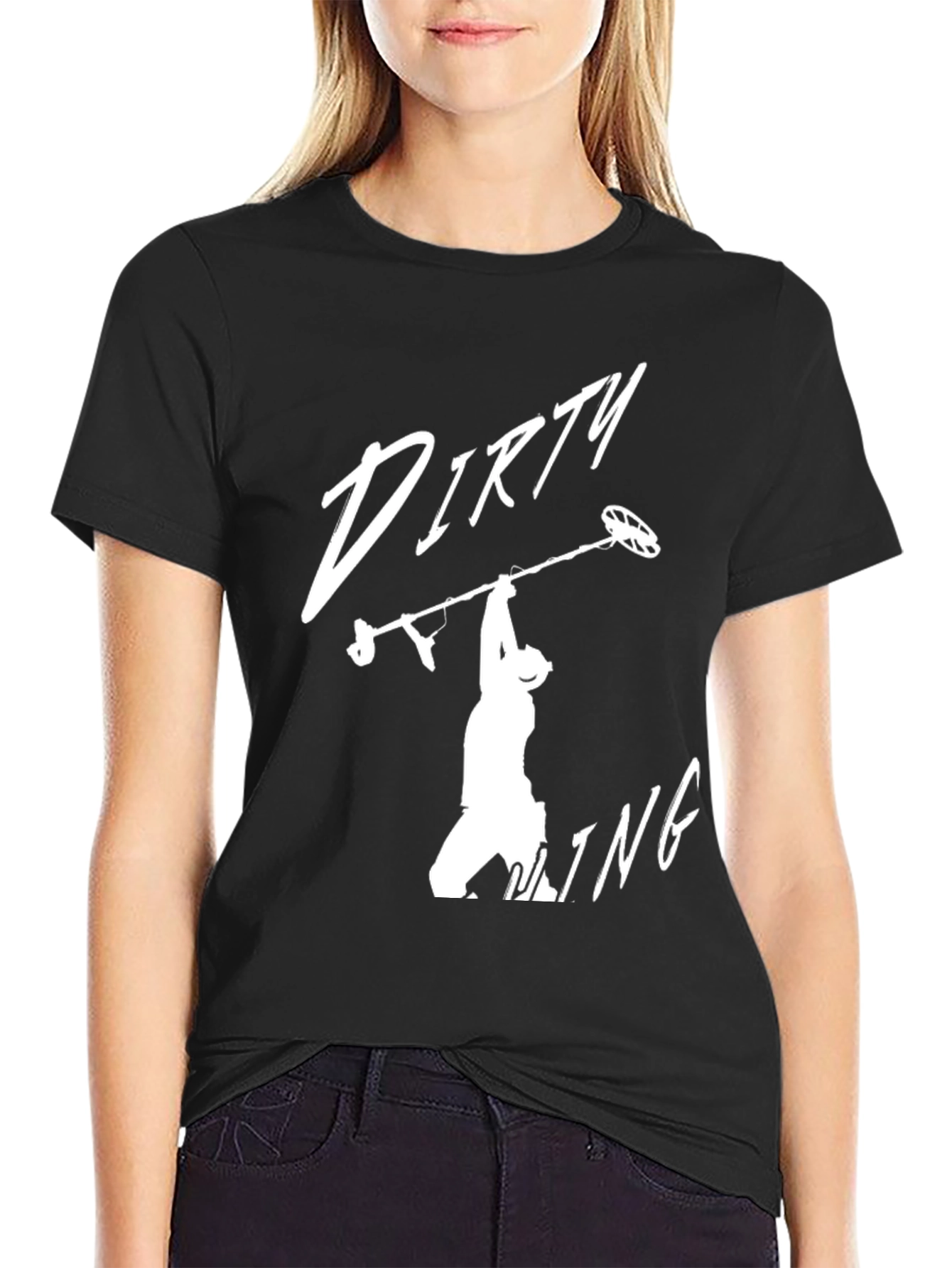 Dirty Mining T-Shirt - Black Graphic Tee - 2