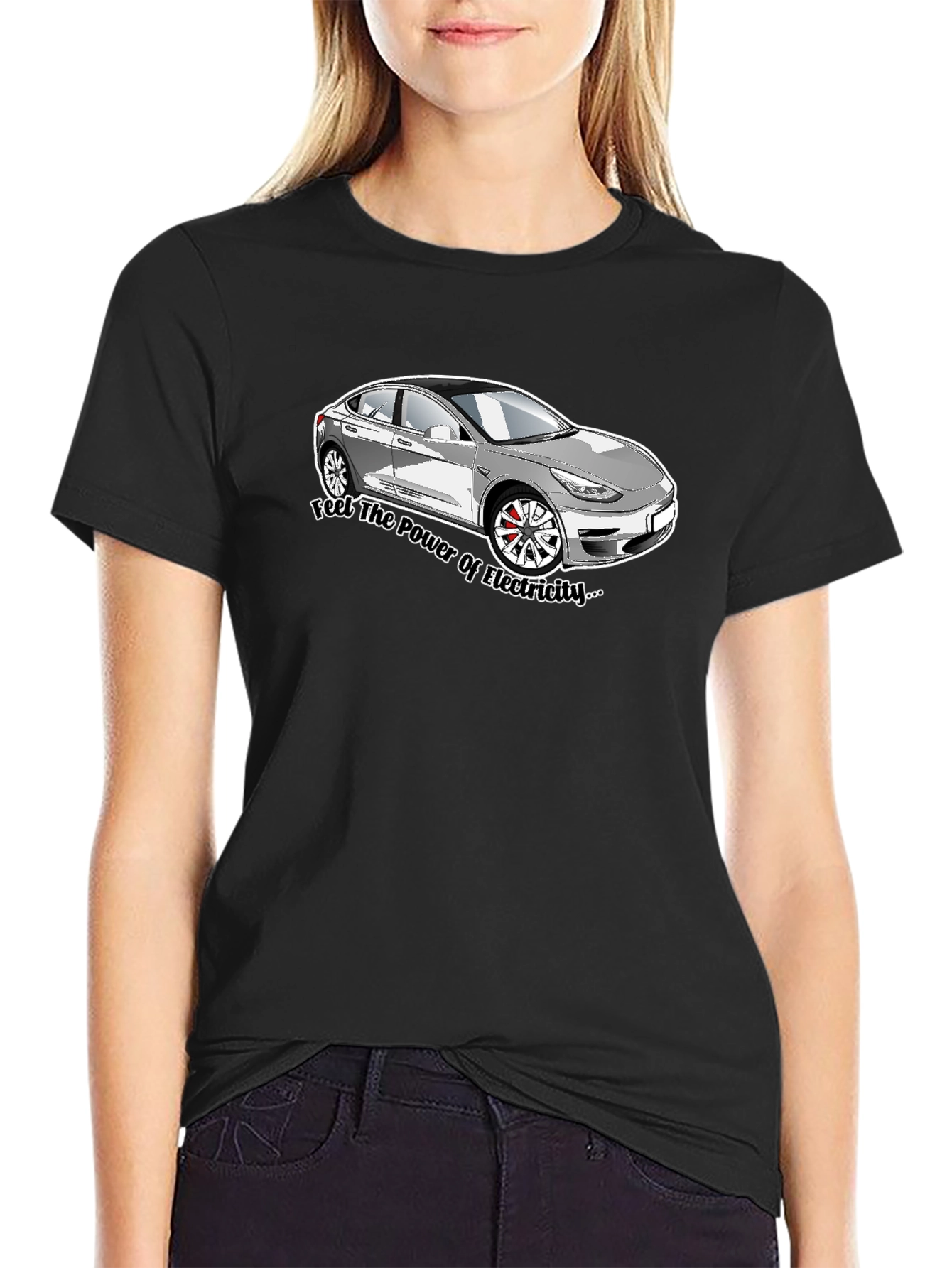Electric Car Power T-Shirt - 2
