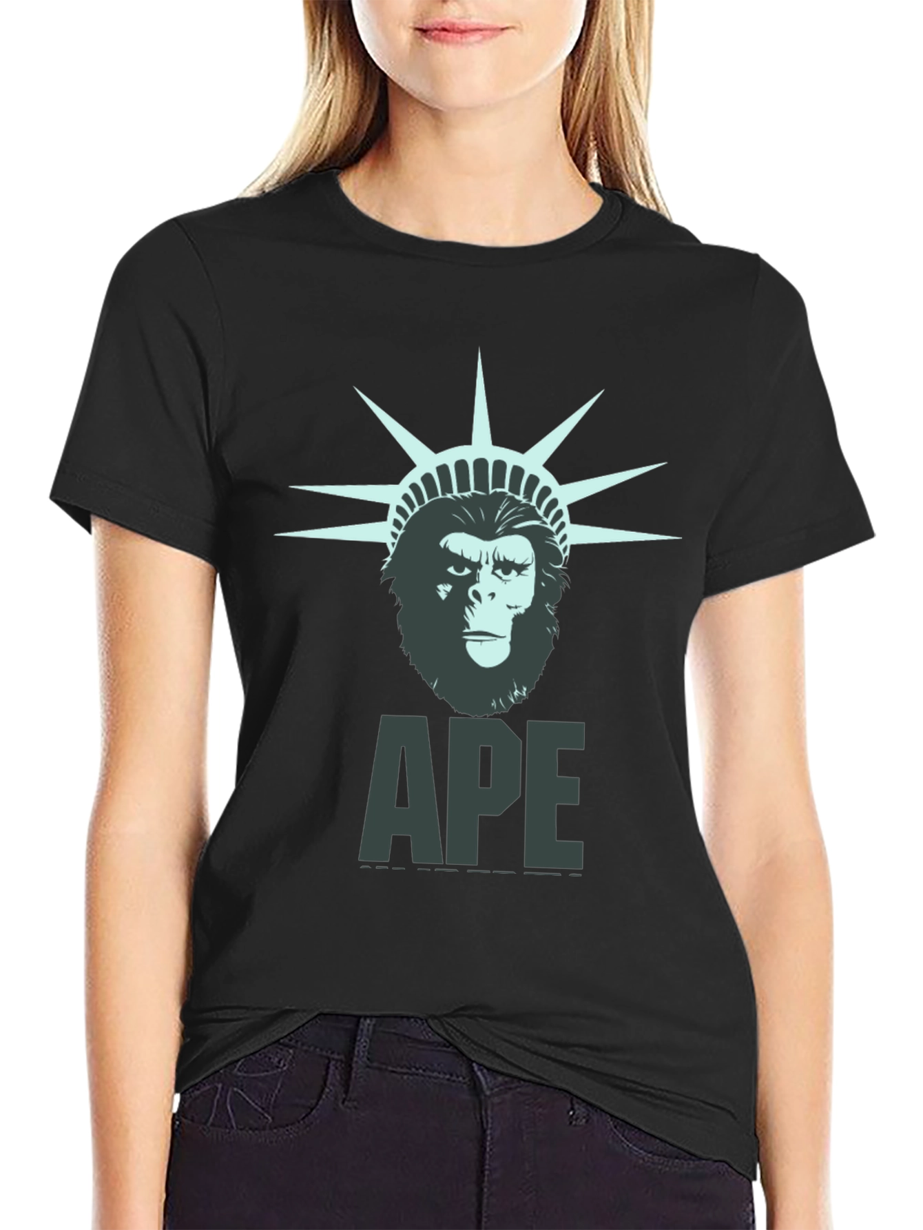 Black Ape Liberty T-Shirt - Planet of the Apes view 2