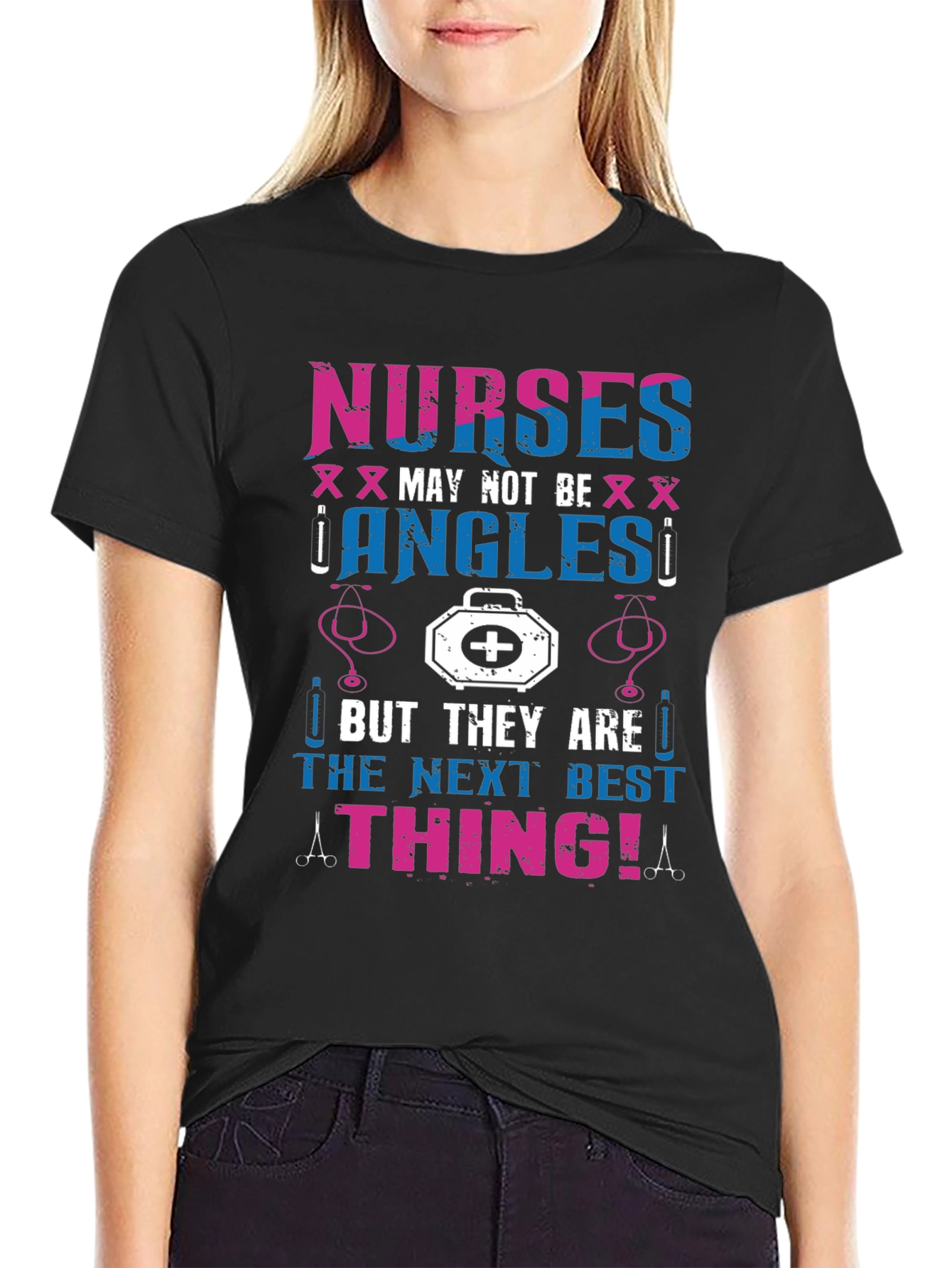 Black Nurses - Next Best Thing Graphic T-Shirt view 2