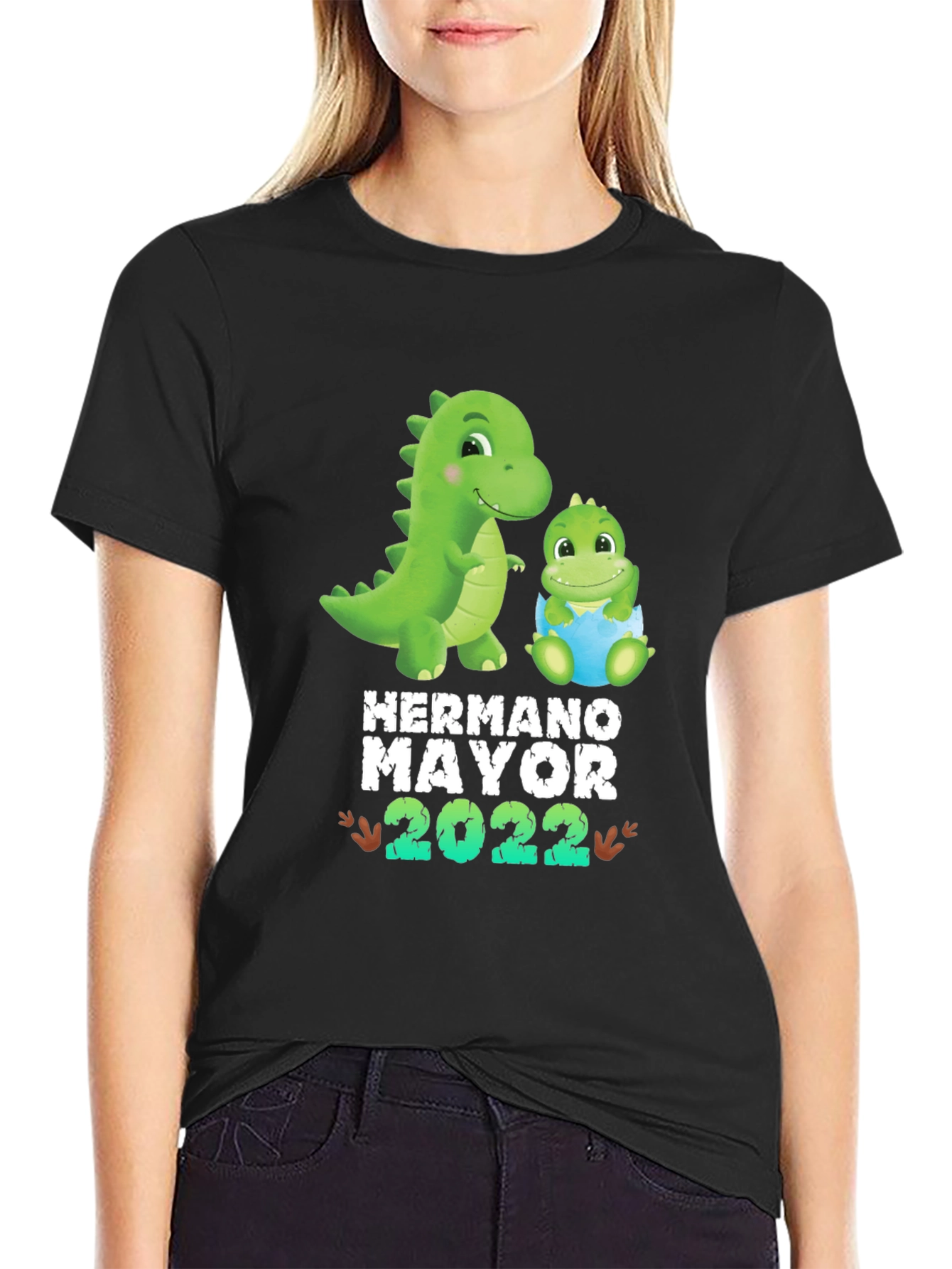 Brother Dinosaur T-Shirt - Hermano Mayor 2022 - 2