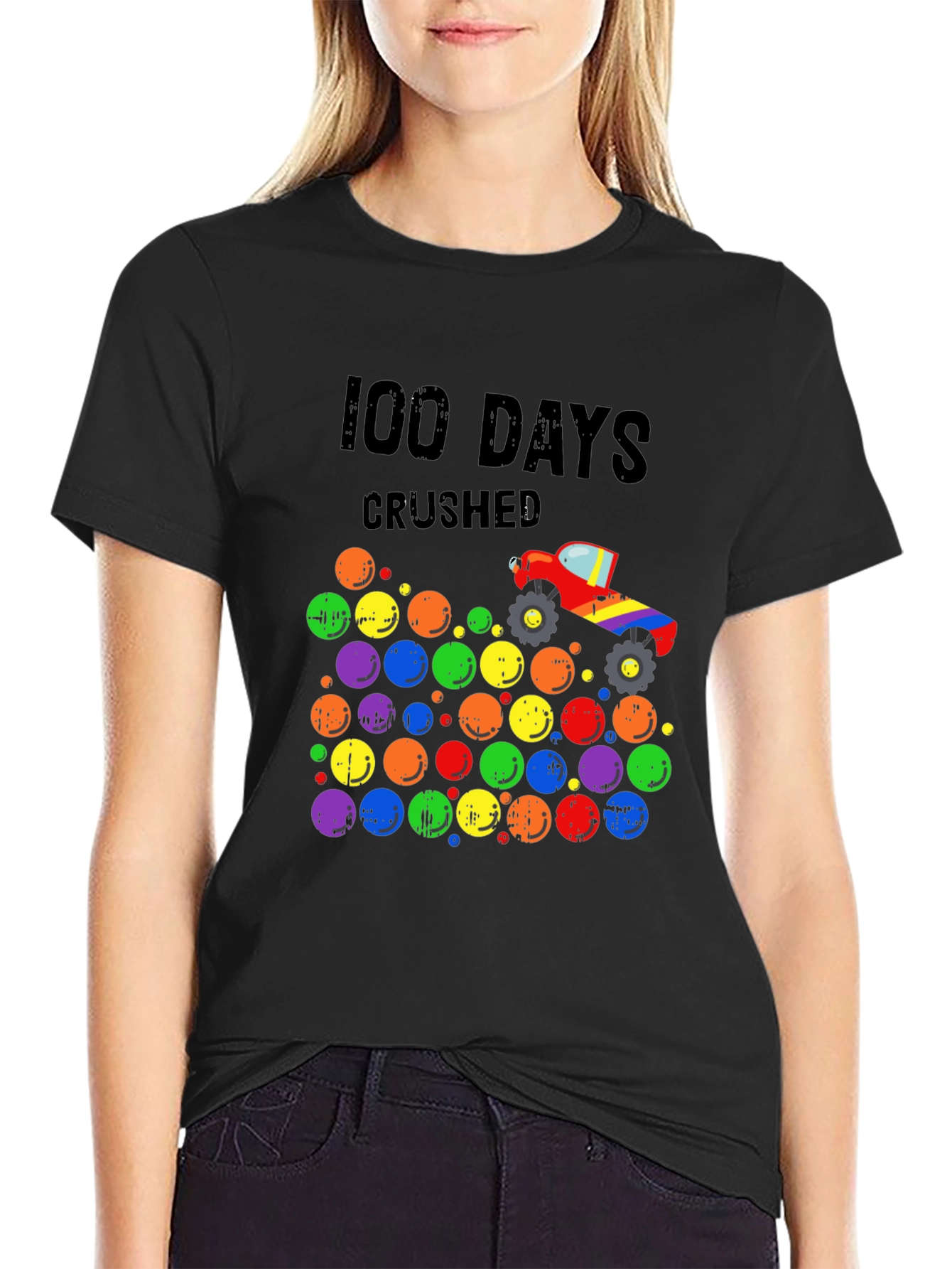 100 Days Crushed T-Shirt - 2