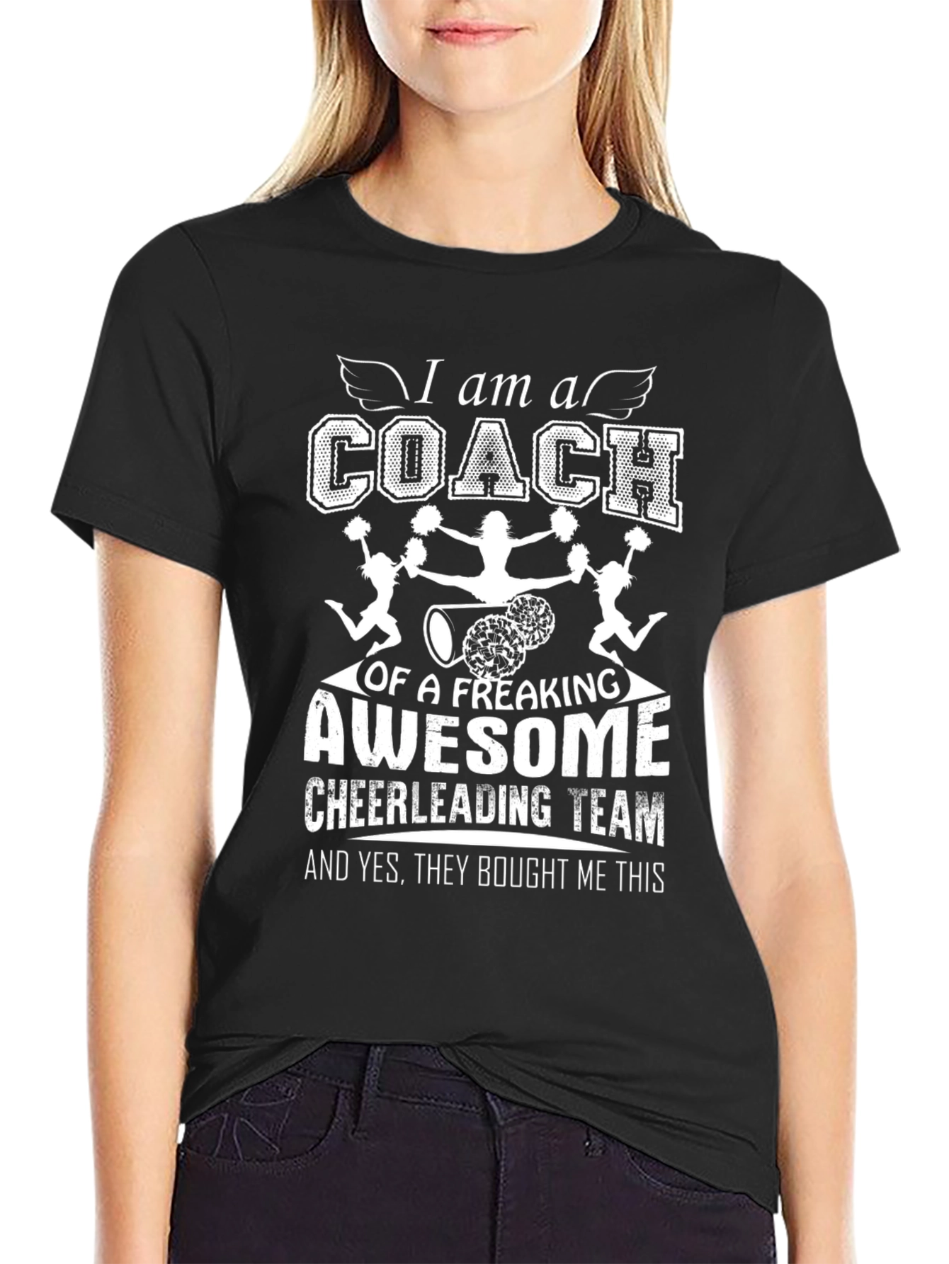 I Am a Coach Cheerleading Team T-Shirt - 2