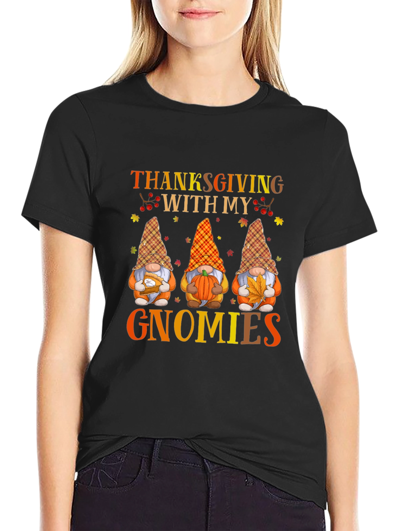Thanksgiving With My Gnomies T-Shirt - 2