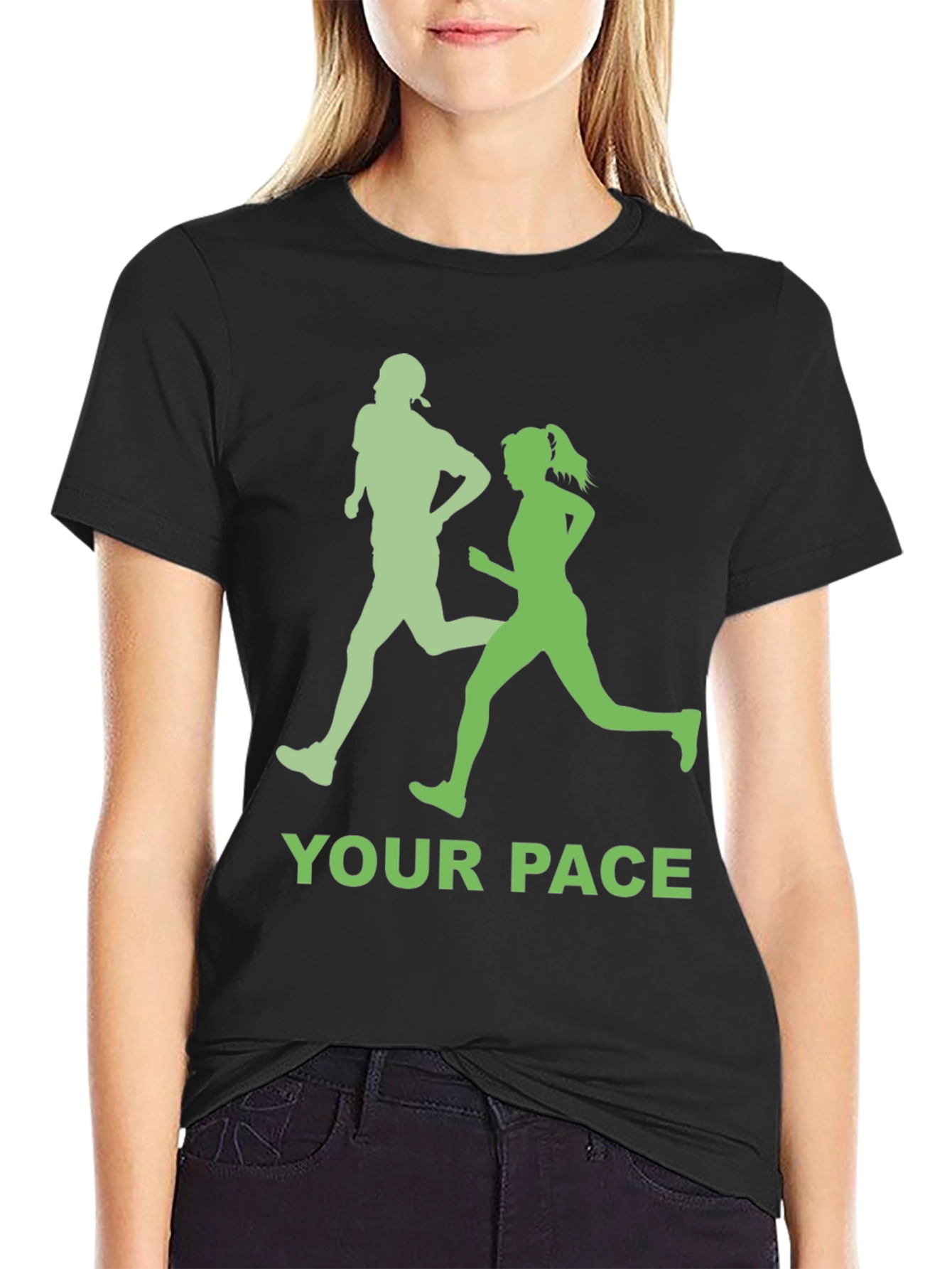 Your Pace Running T-Shirt - Unisex Athletic Design - 2
