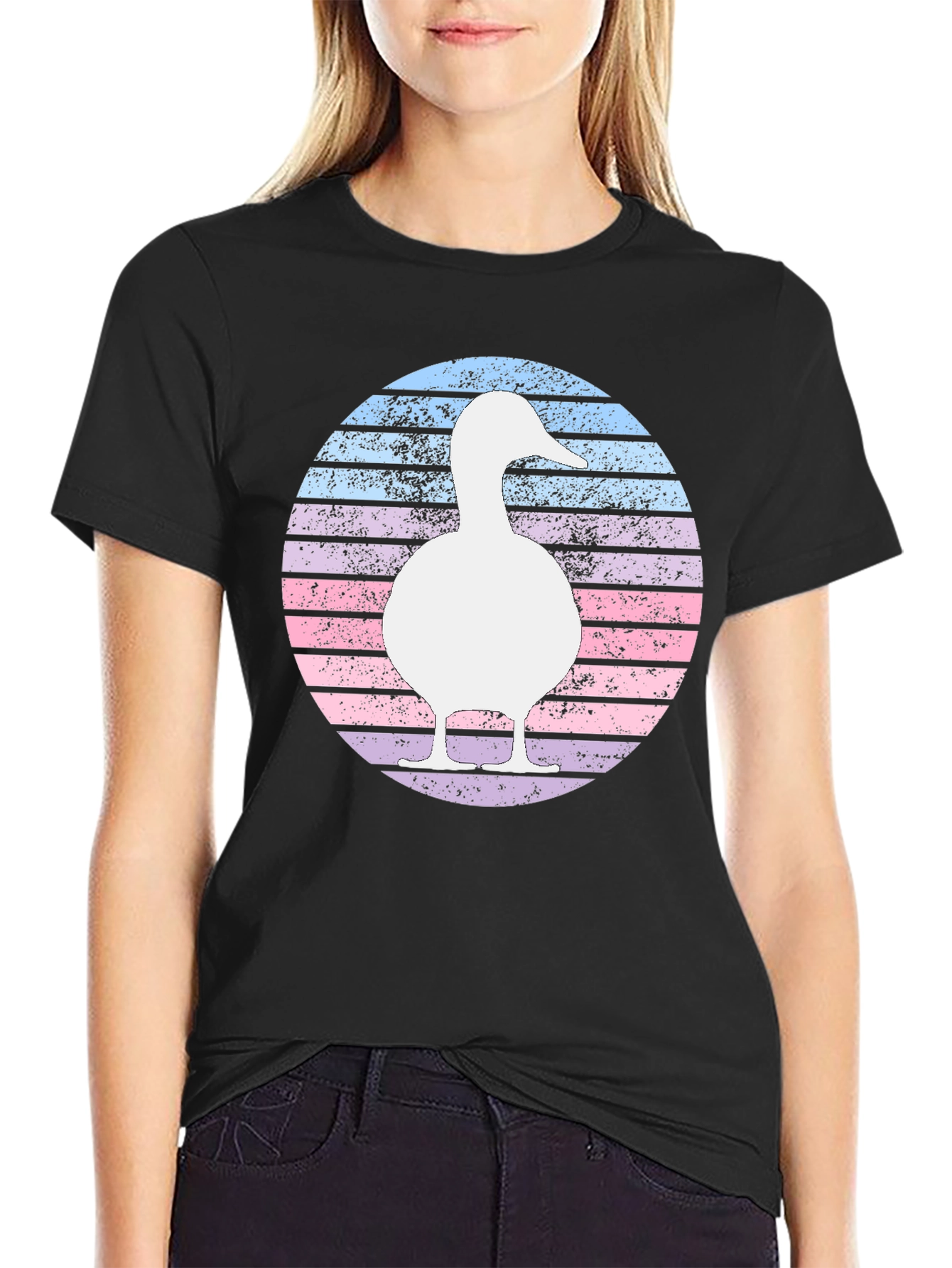 Black Duck Sunset T-Shirt view 2