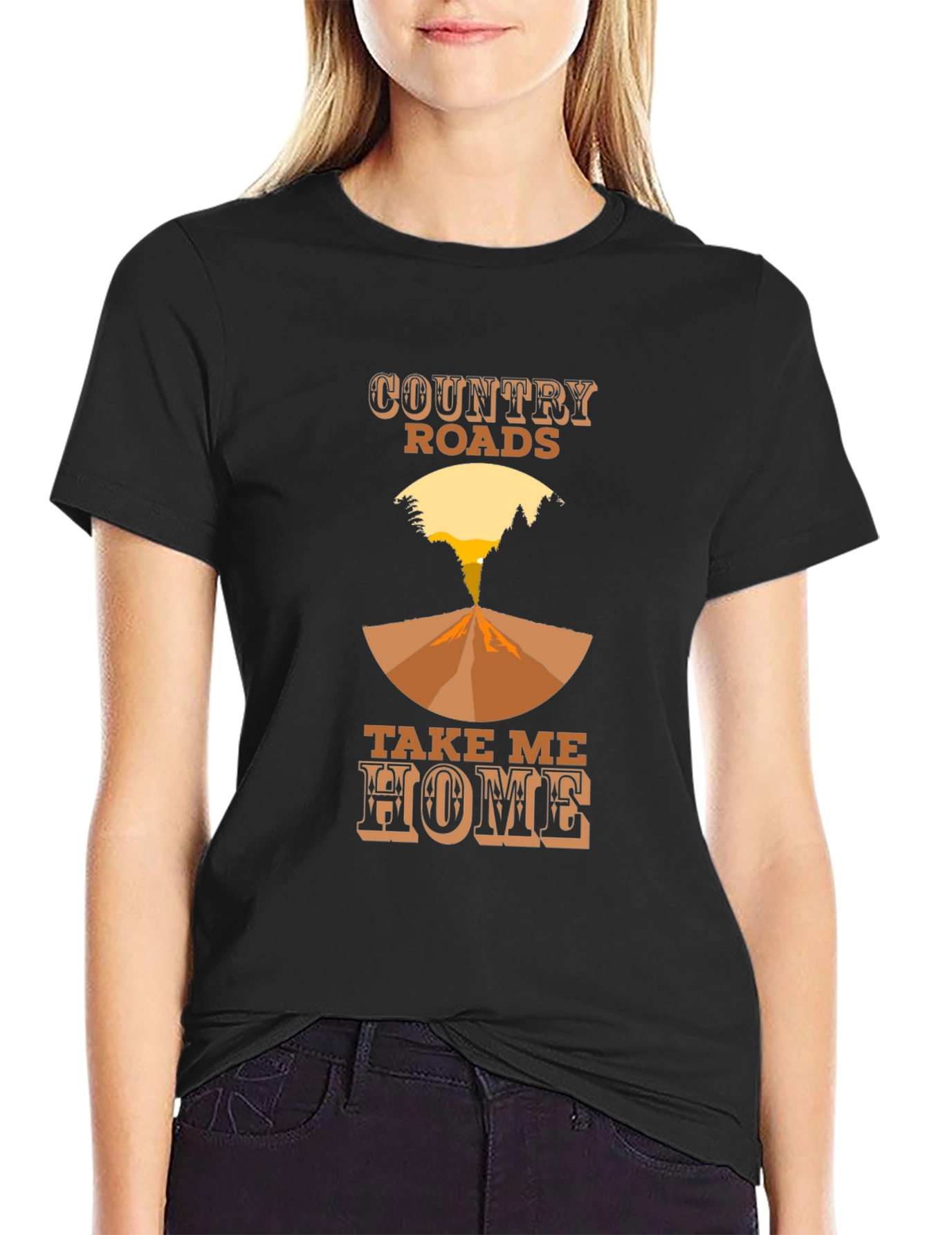 Country Roads Graphic Tee - Take Me Home T-Shirt - 2