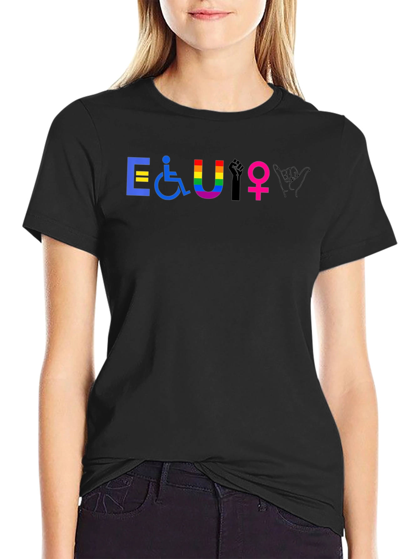 Equality Symbol T-Shirt LGBTQ+ Empowerment Tee - 2