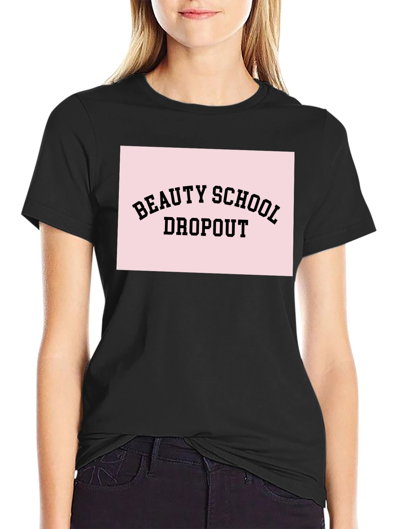 Black Beauty School Dropout T-Shirt - Black view 2