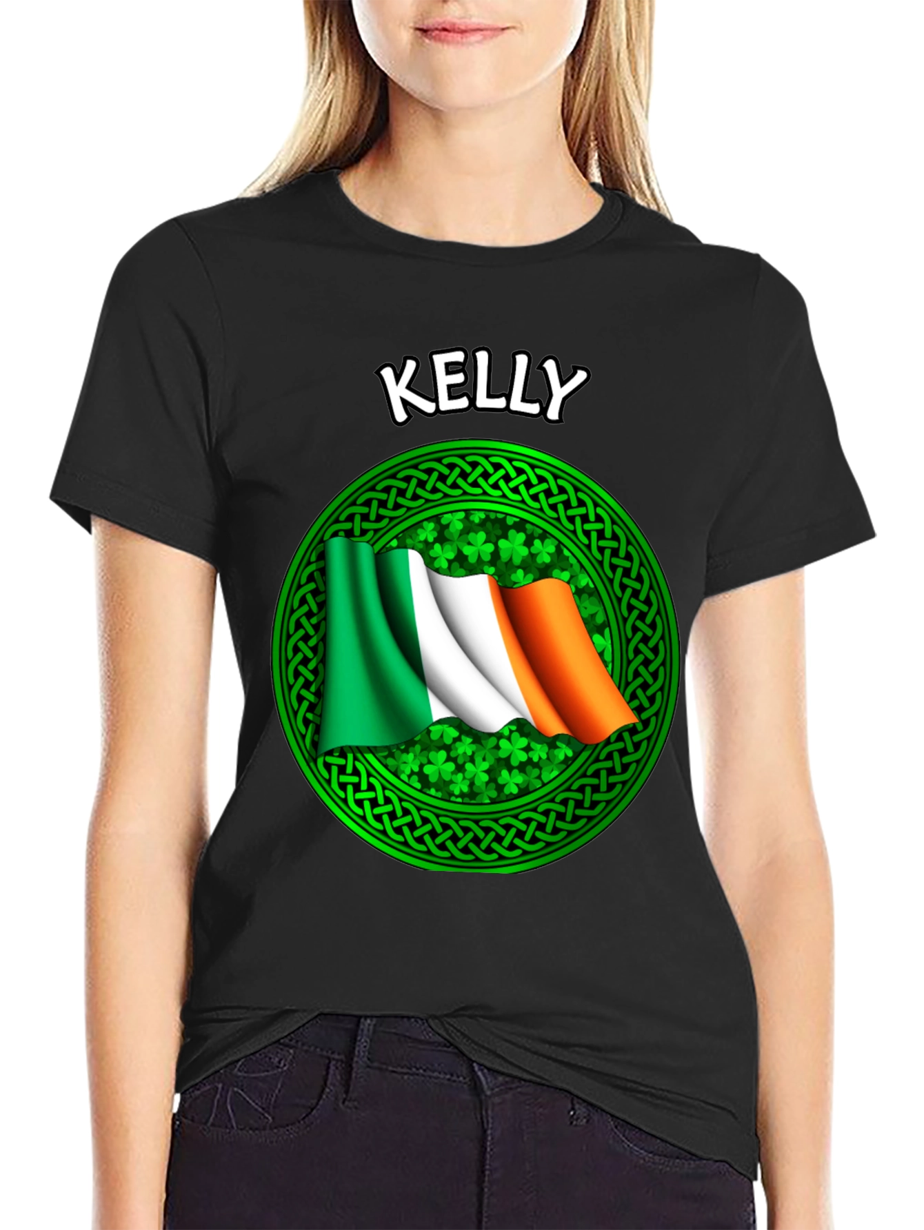 Irish Flag Kelly St. Patrick's Day T-Shirt - 2