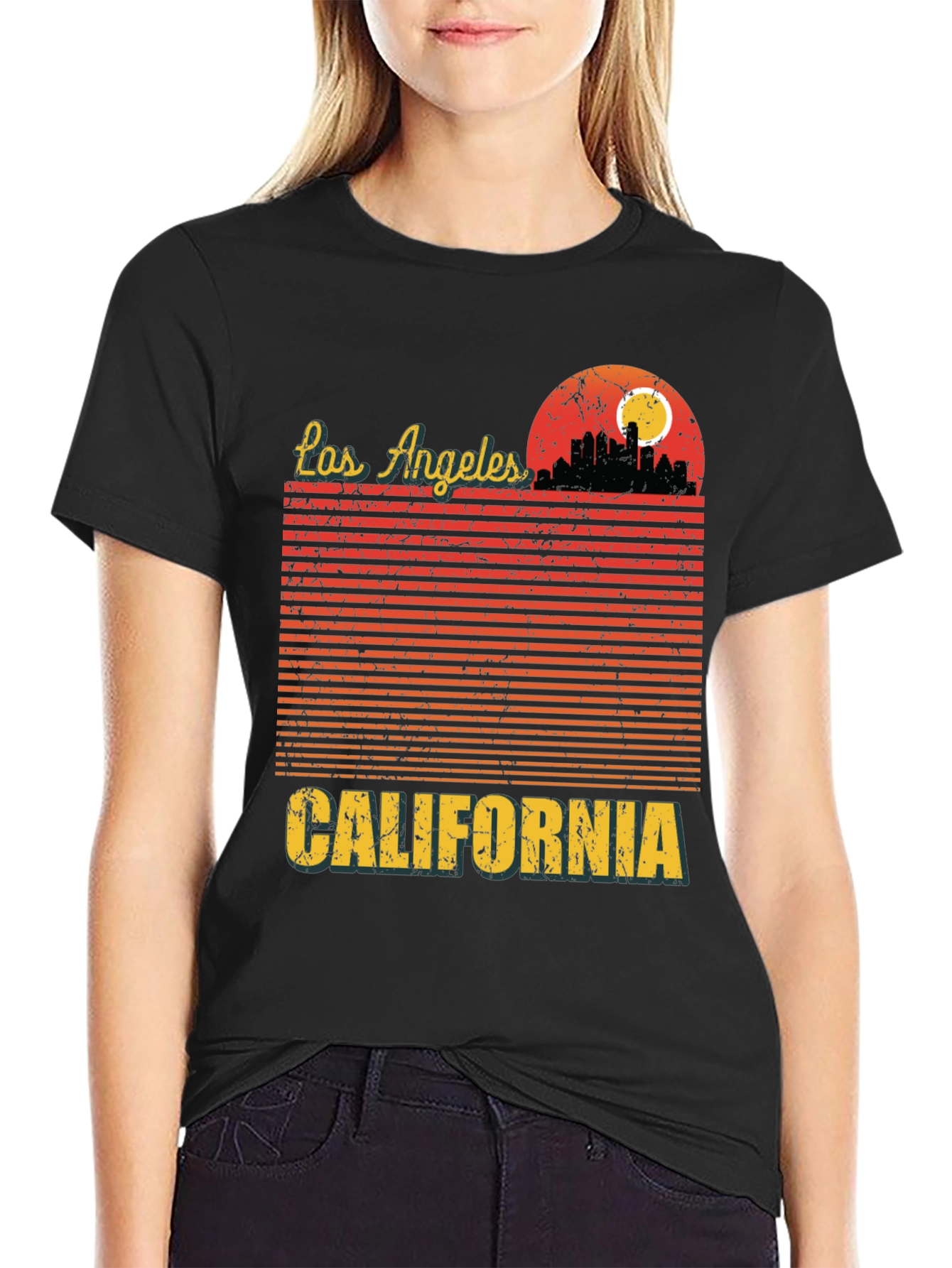 Los Angeles California Graphic T-Shirt - 2