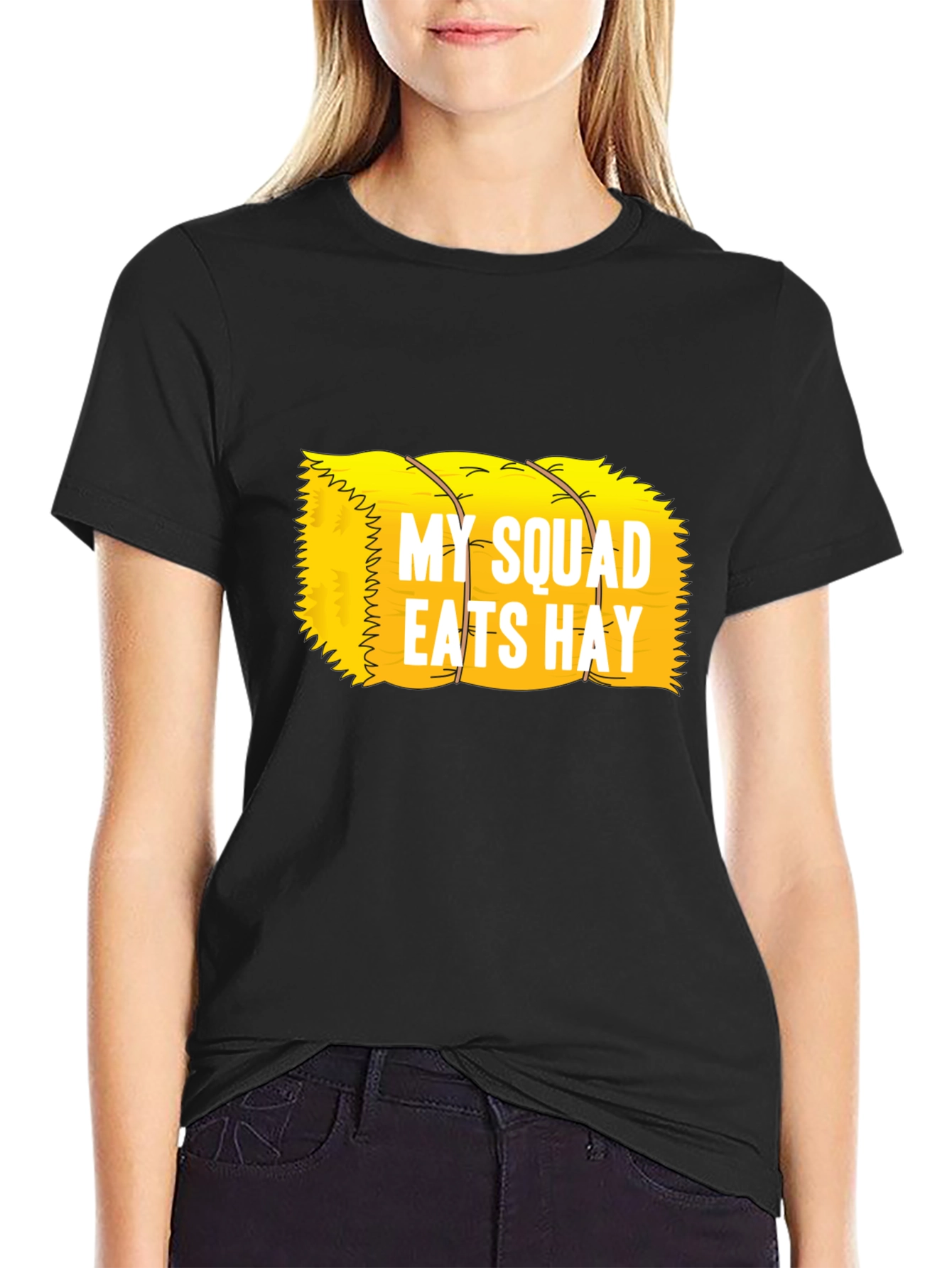 My Squad Eats Hay T-Shirt, Funny Farm Tee - 2