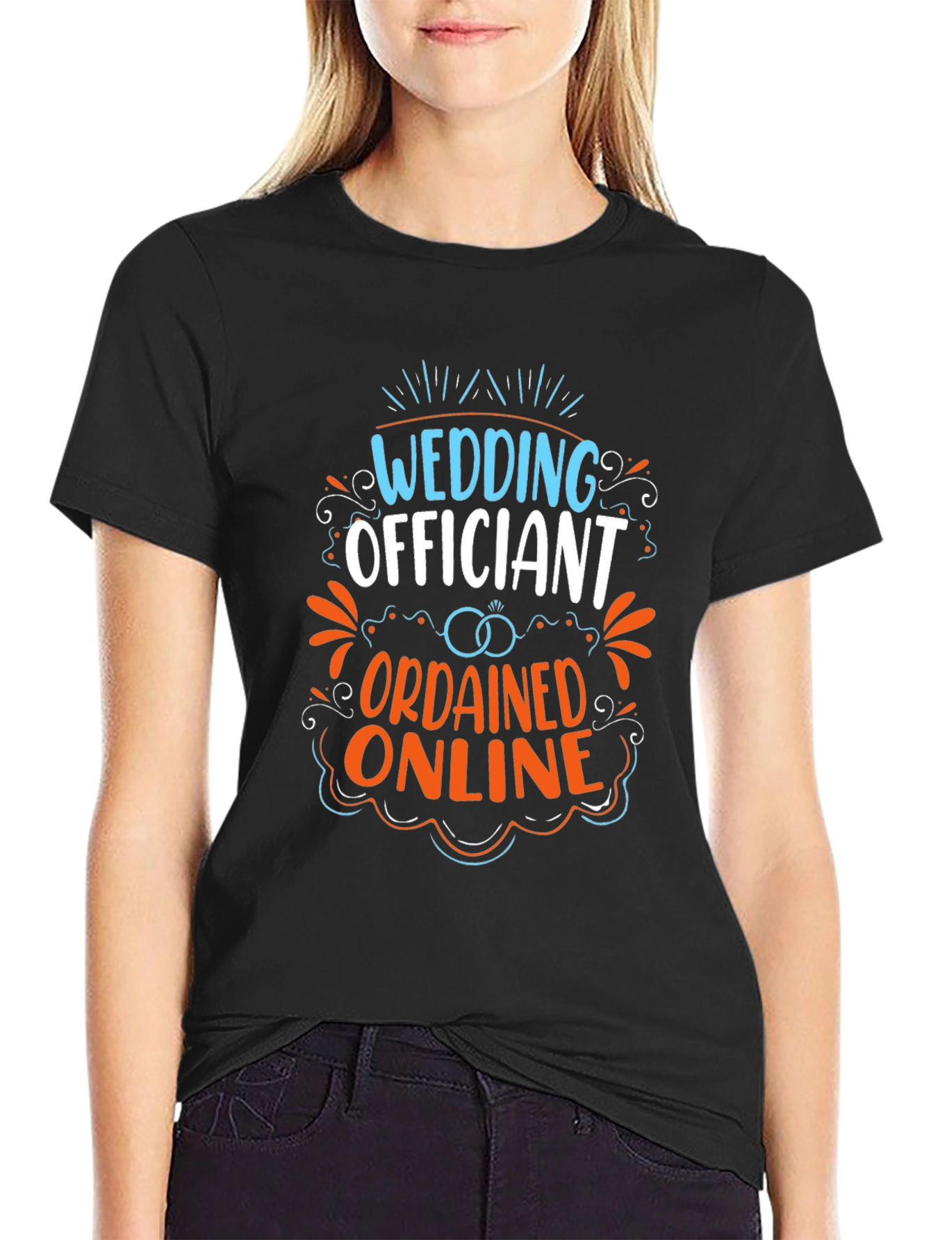 Wedding Officiant Ordained Online T-Shirt - 2
