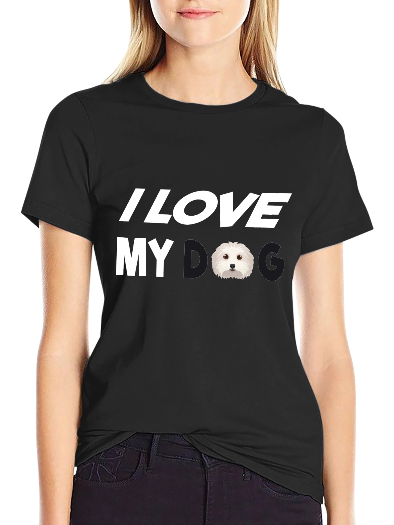 I Love My Dog T-Shirt - Cute Pet Owner Tee - 2