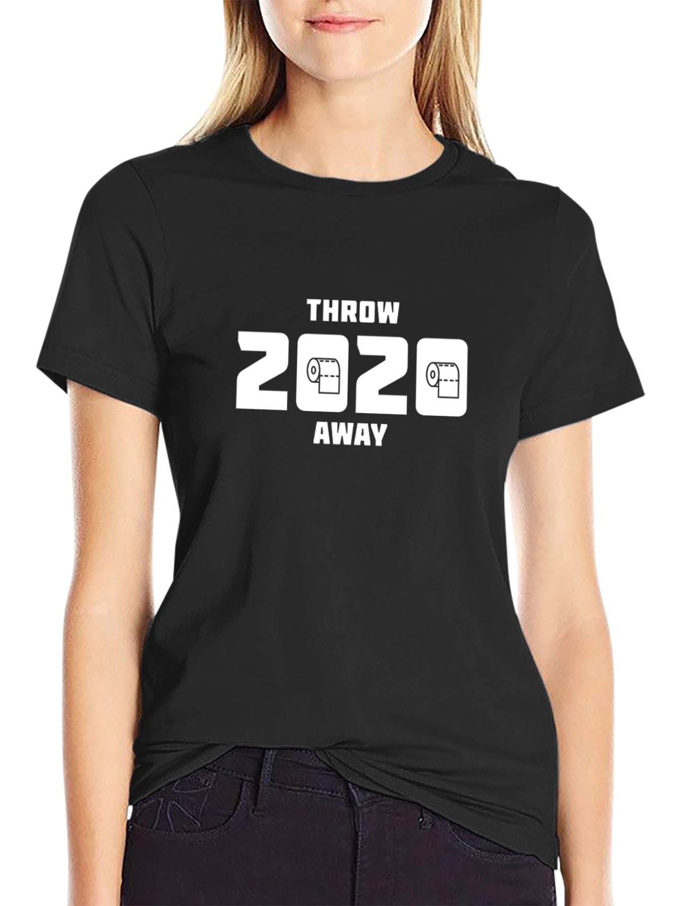Black Throw 2020 Away Graphic Tee - Black T-Shirt view 2
