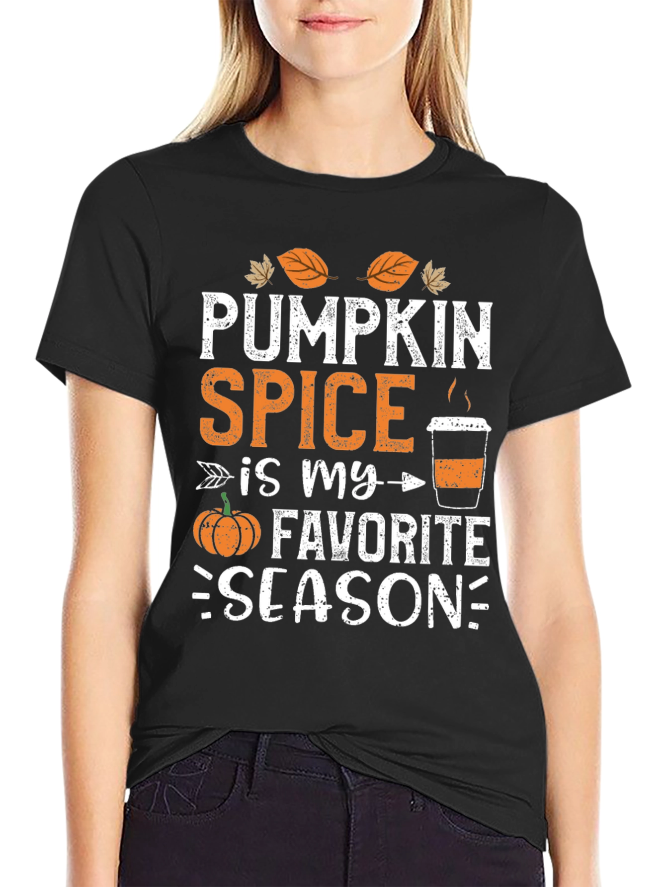 Pumpkin Spice Season Tee - Cozy Fall Apparel - 2