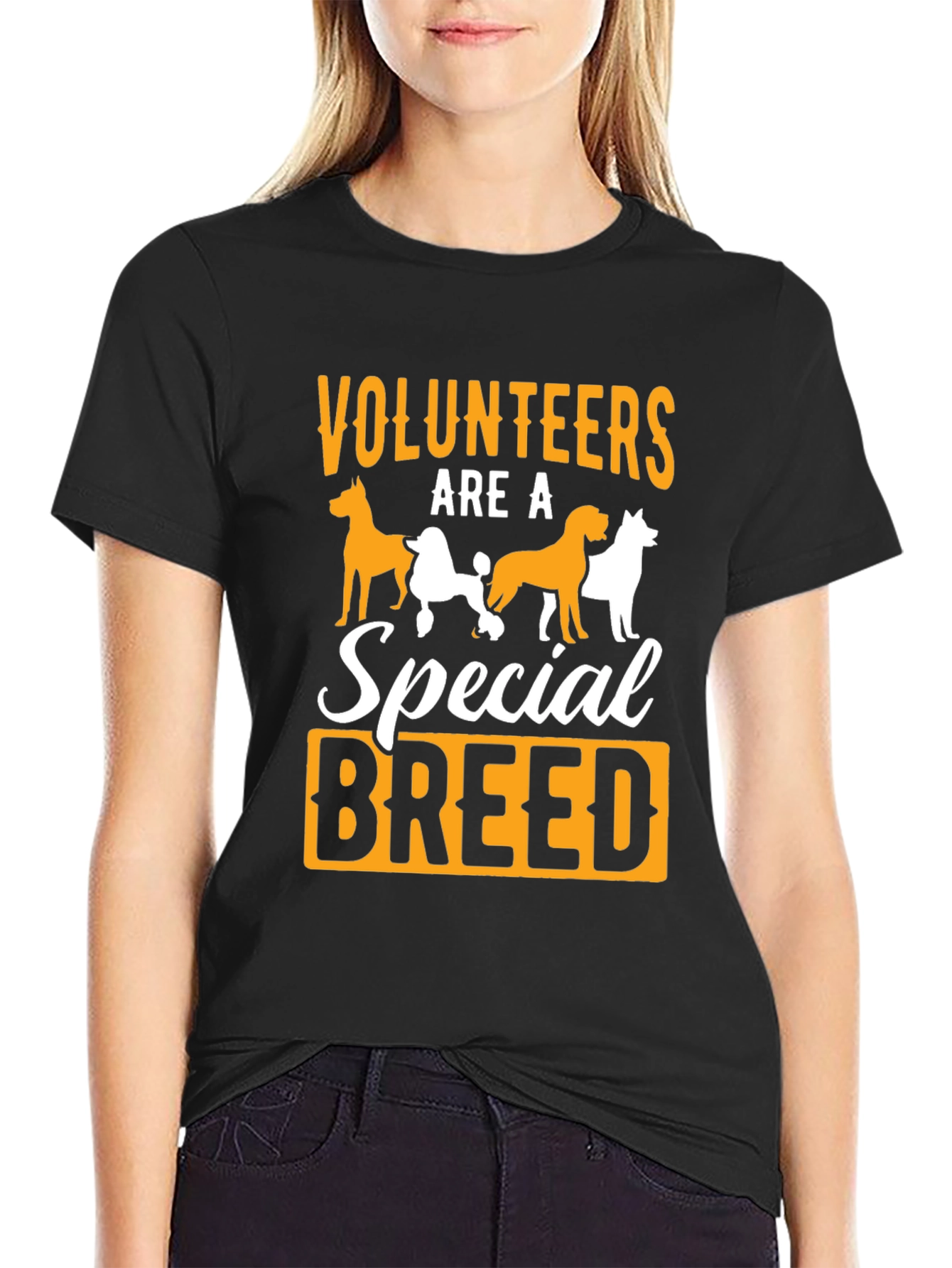 Volunteers Are a Special Breed Graphic T-Shirt - 2
