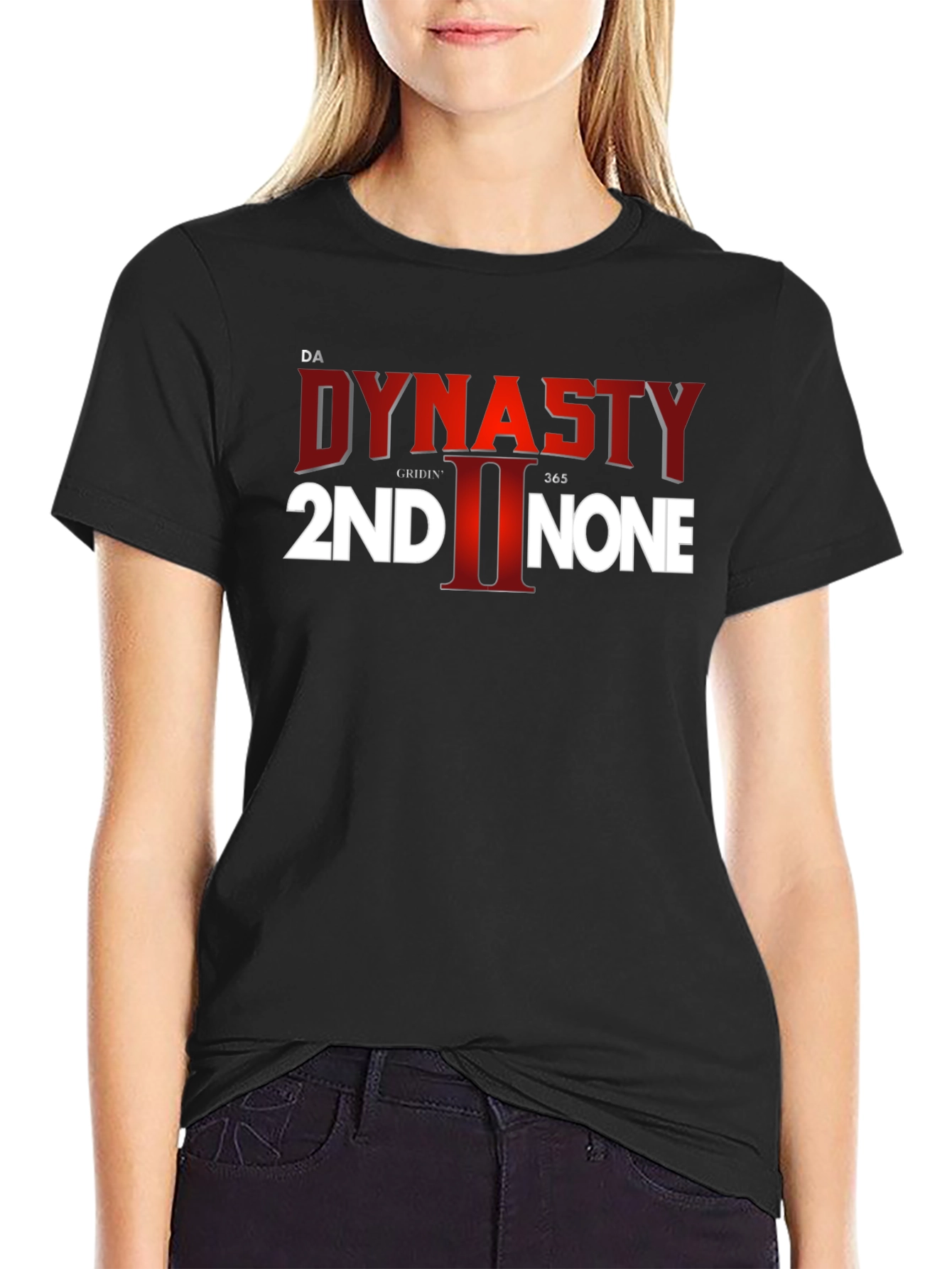 Black Dynasty 2nd II None Black T-Shirt view 2