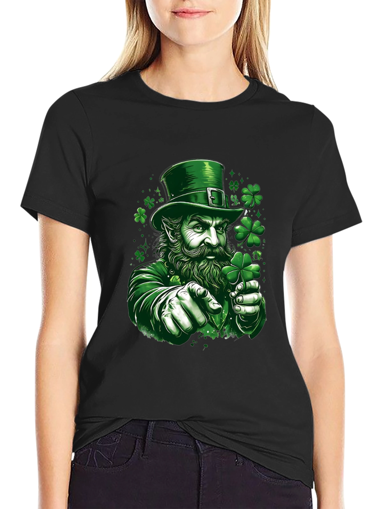 St. Patrick's Day Leprechaun Graphic Tee - 2