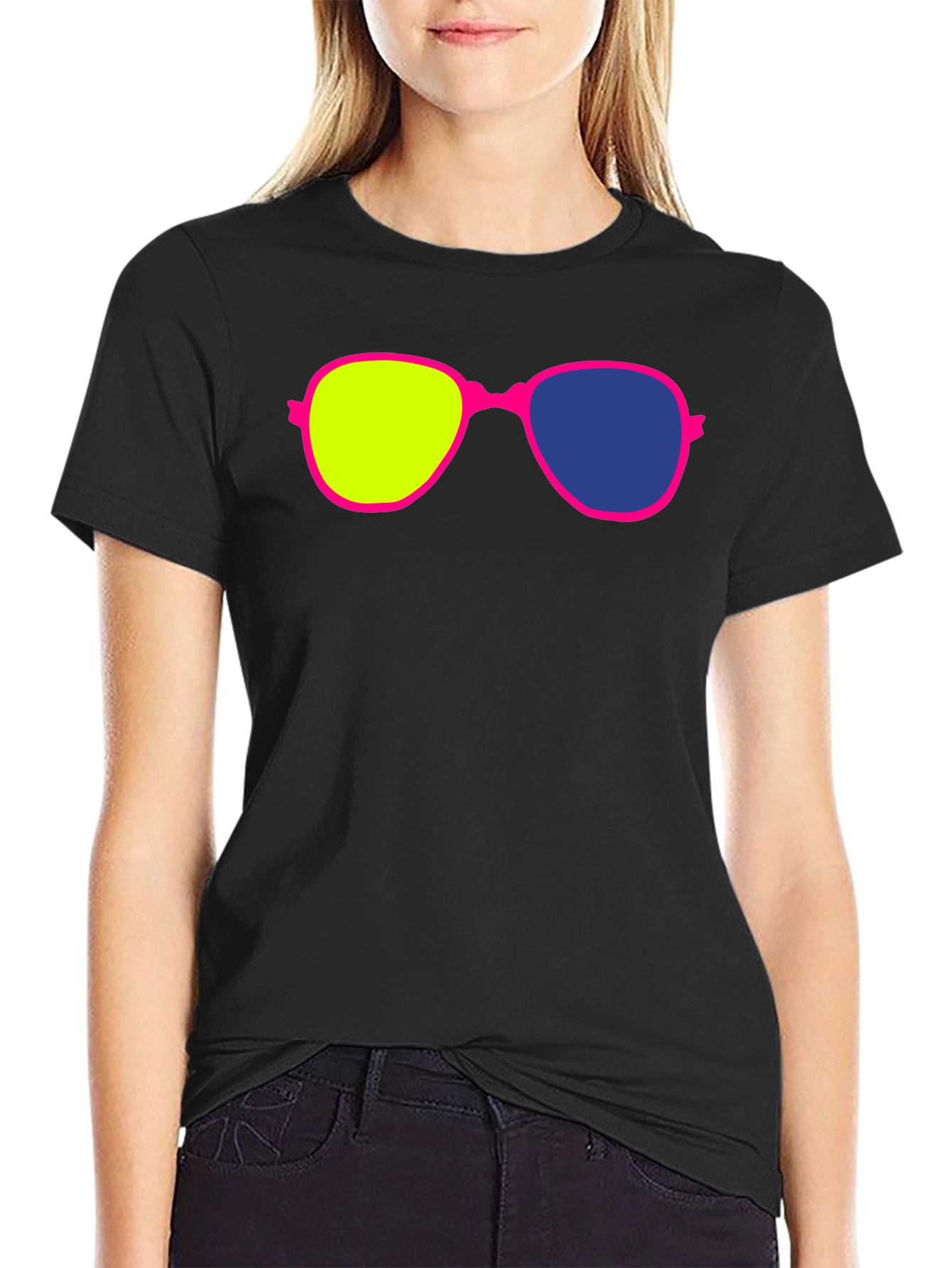 Retro Sunglasses Graphic Tee - Novelty Design - 2