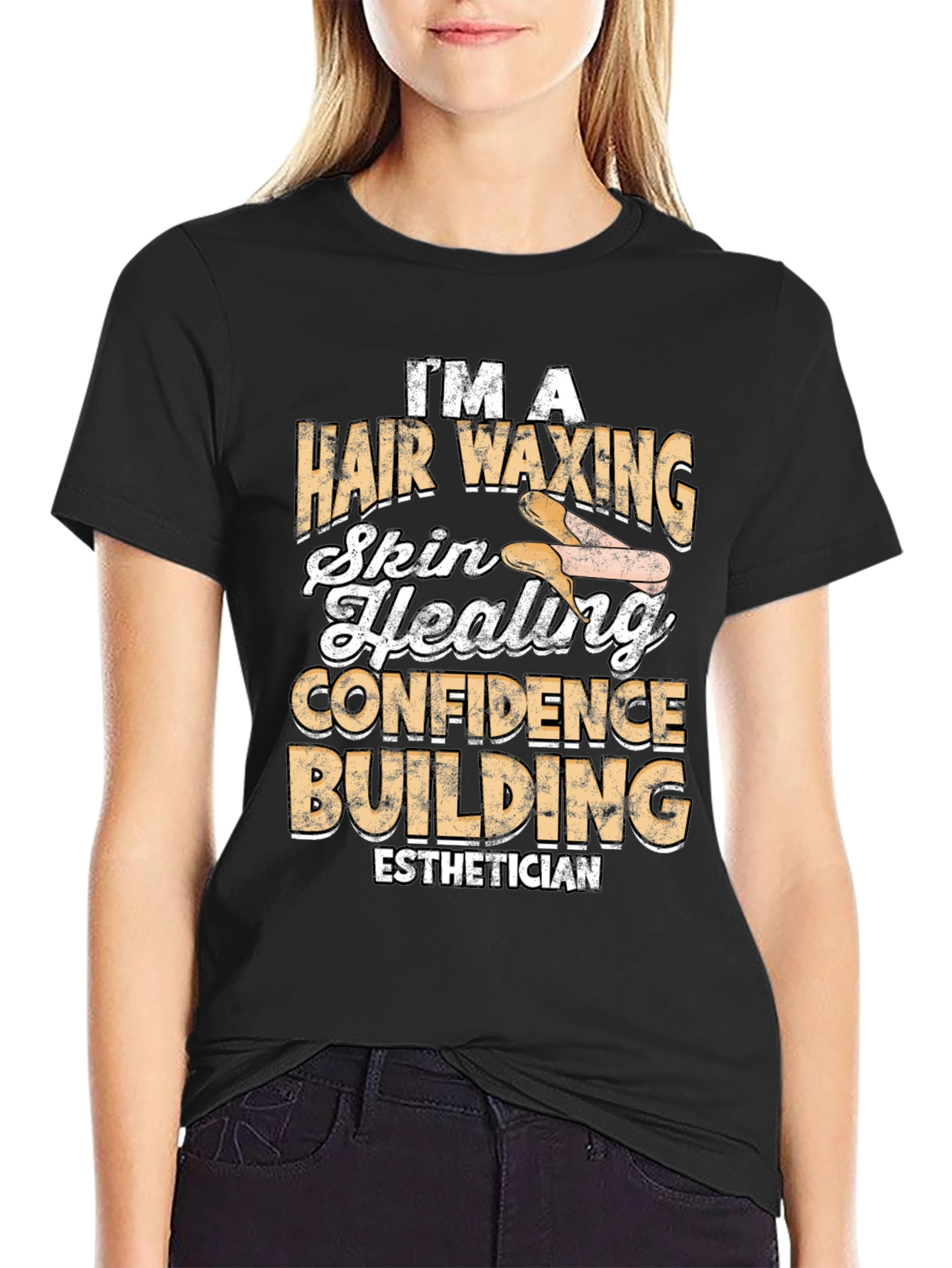 Esthetician Hair Waxing Skin Healing T-Shirt - 2
