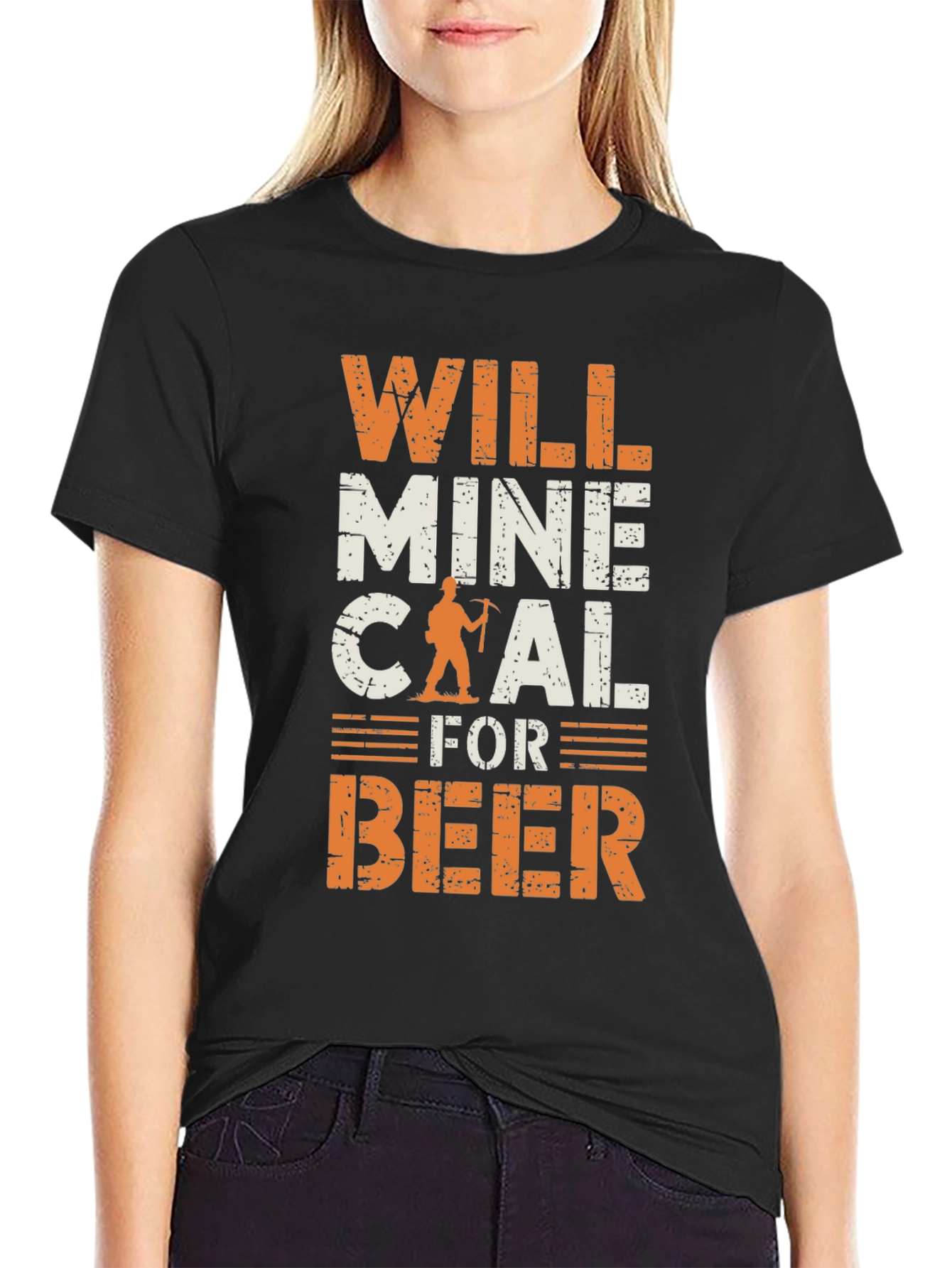 Will Mine Coal for Beer T-Shirt - 2