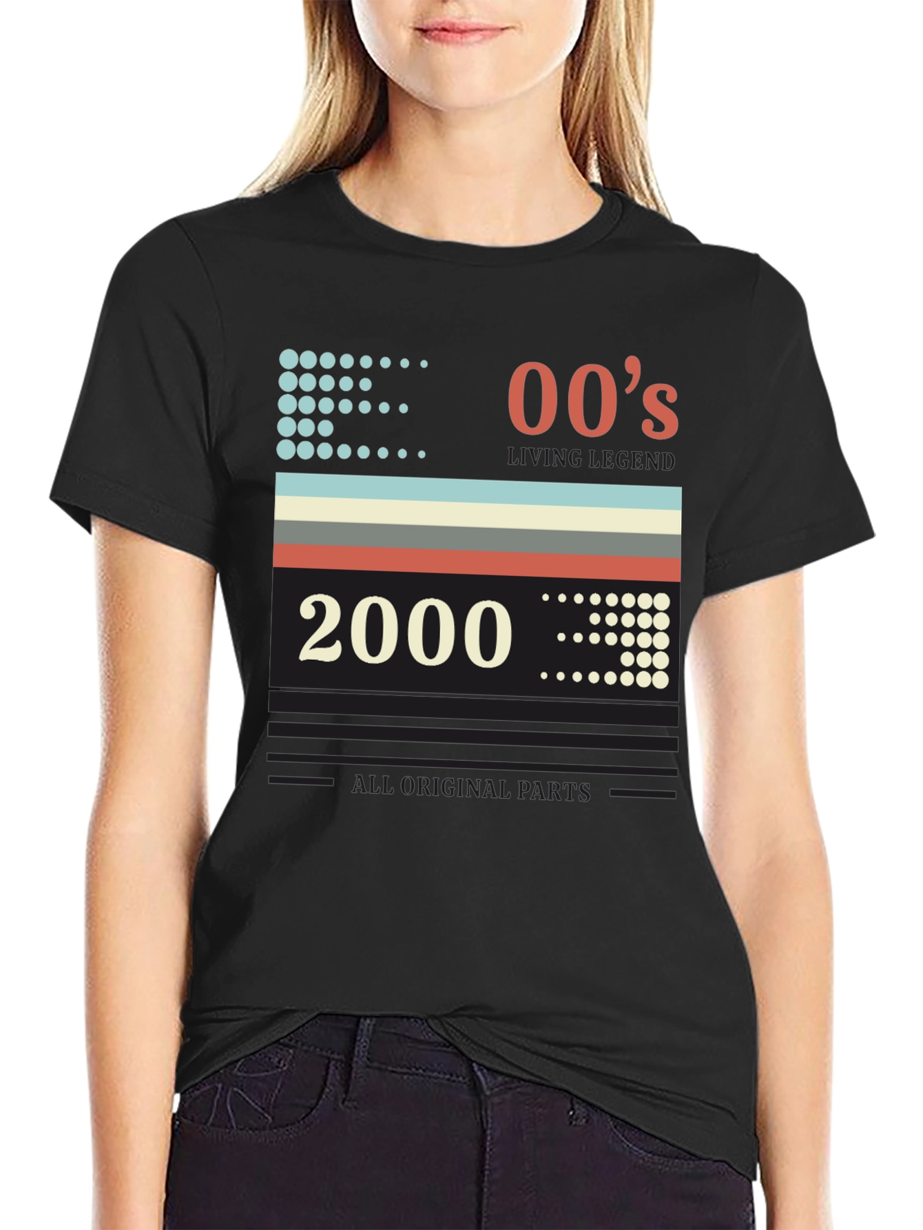 Black 2000's Living Legend T-Shirt view 2