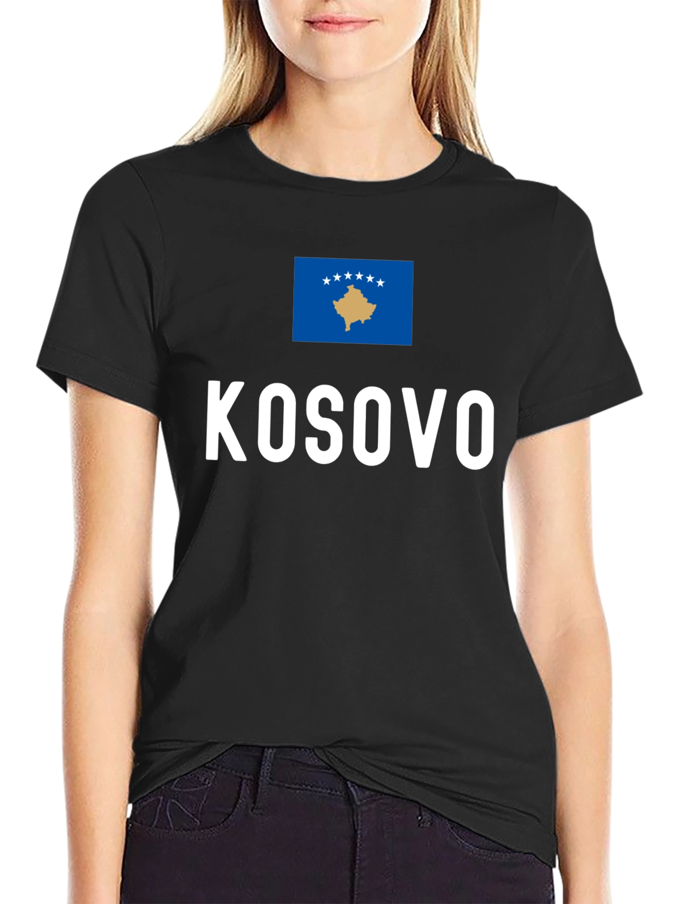 Kosovo Flag T-Shirt - Country Pride Tee - 2