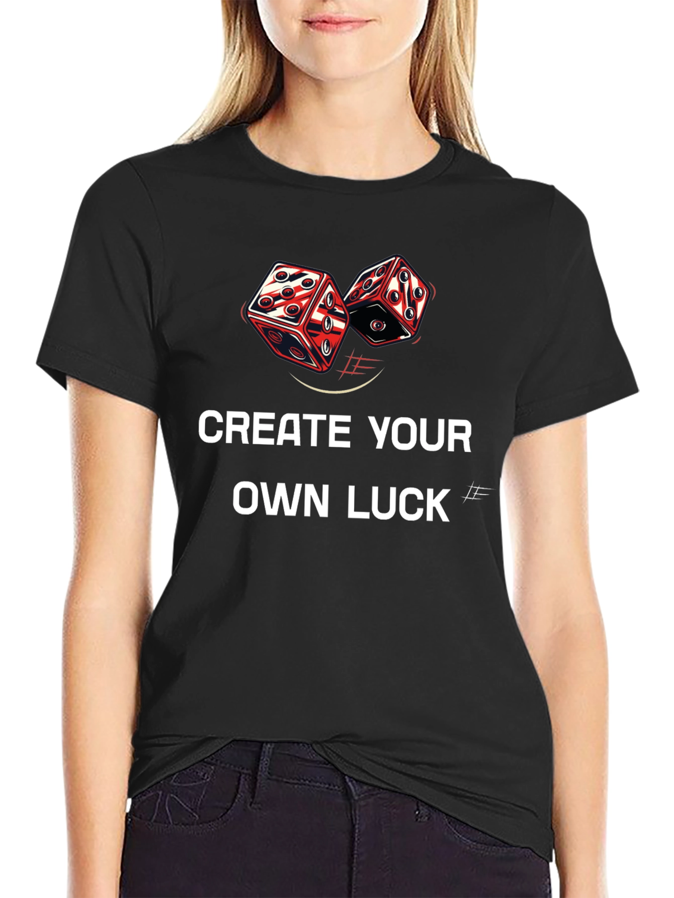 Create Your Own Luck Graphic Tee - 2